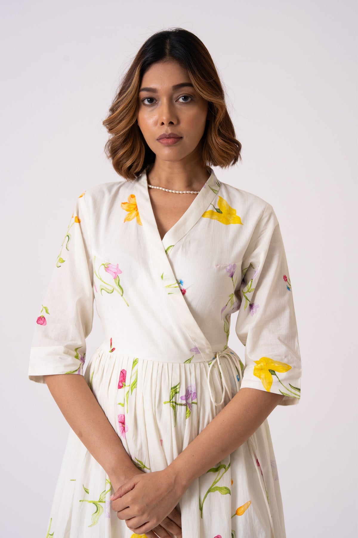 Aura Whimsical Floral Dress
