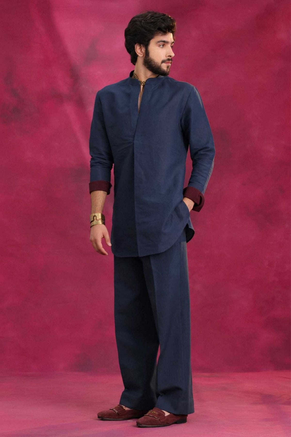 The Classic Shirt Kurta Set
