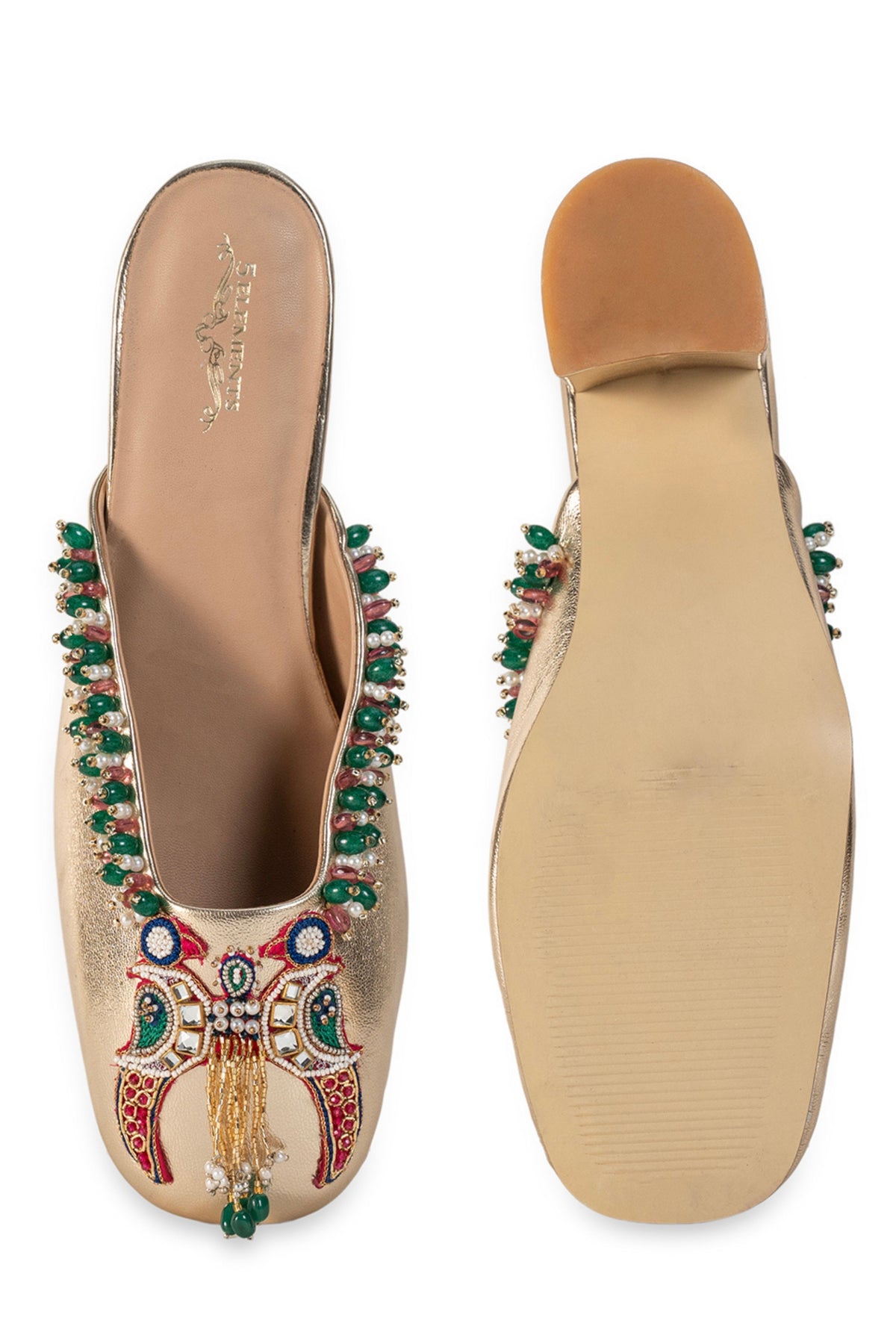 Mayurakshi Mule Heels