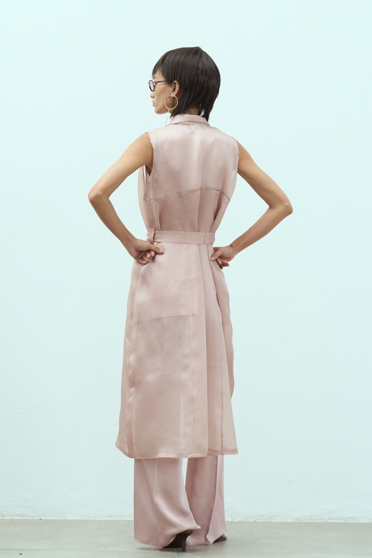 Nude Rose Zinnia Set