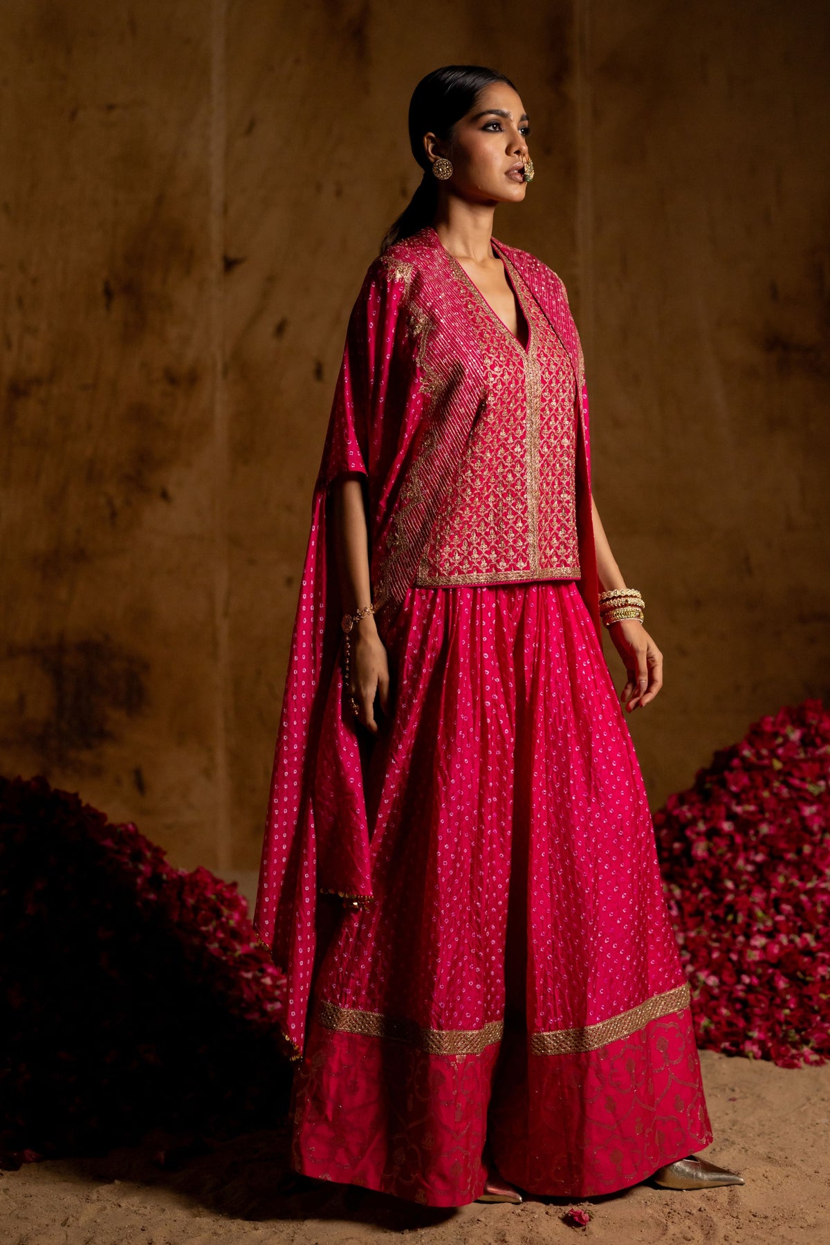 Gopika Sleeveless Jacket Set