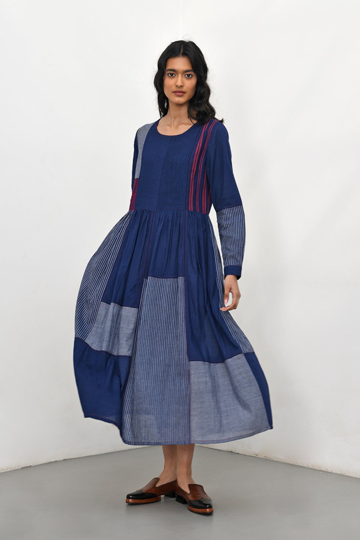 Bario Patchwork Dress