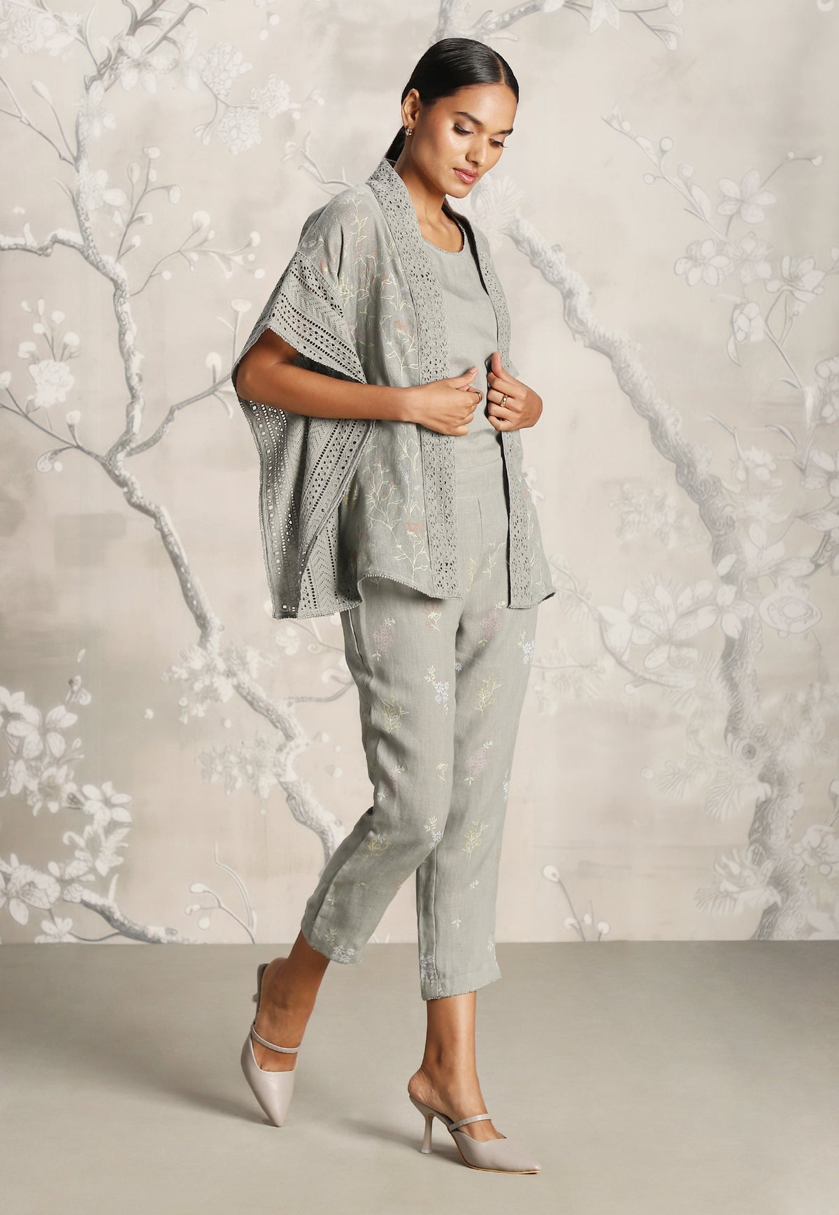 Jade Kaftan & Pant Set
