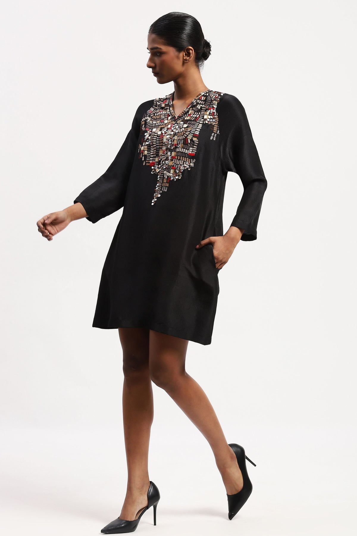 Kente Embroidery Dress