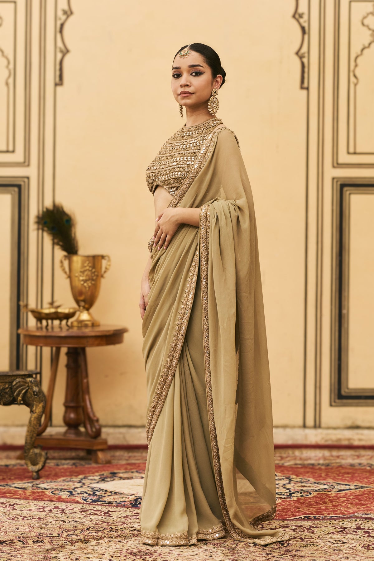 Zaitooni Saree Set