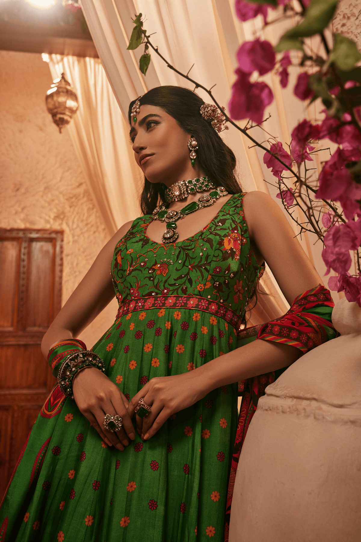 Moriko Embroidered Anarkali Set