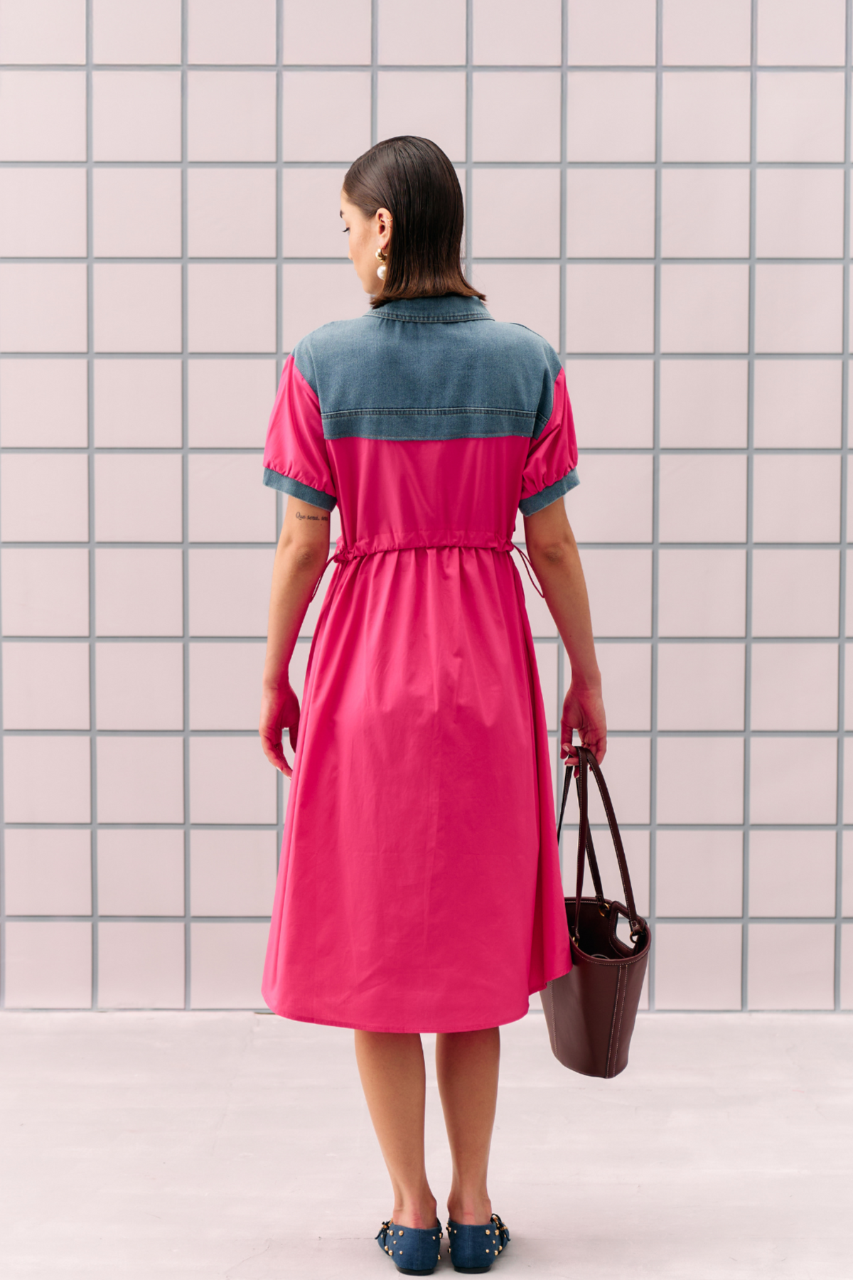 Fuscia Coron Dress