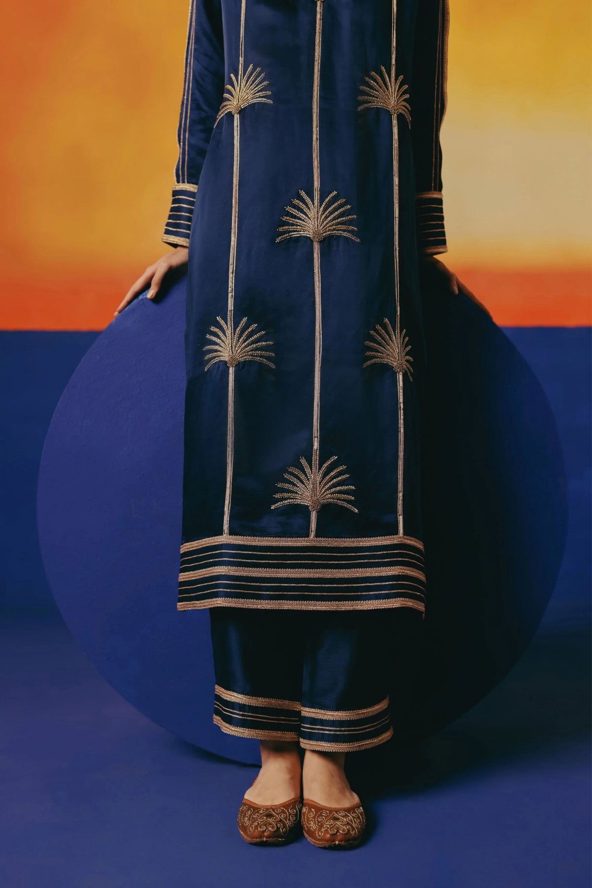 Palm Festive Kurta Set