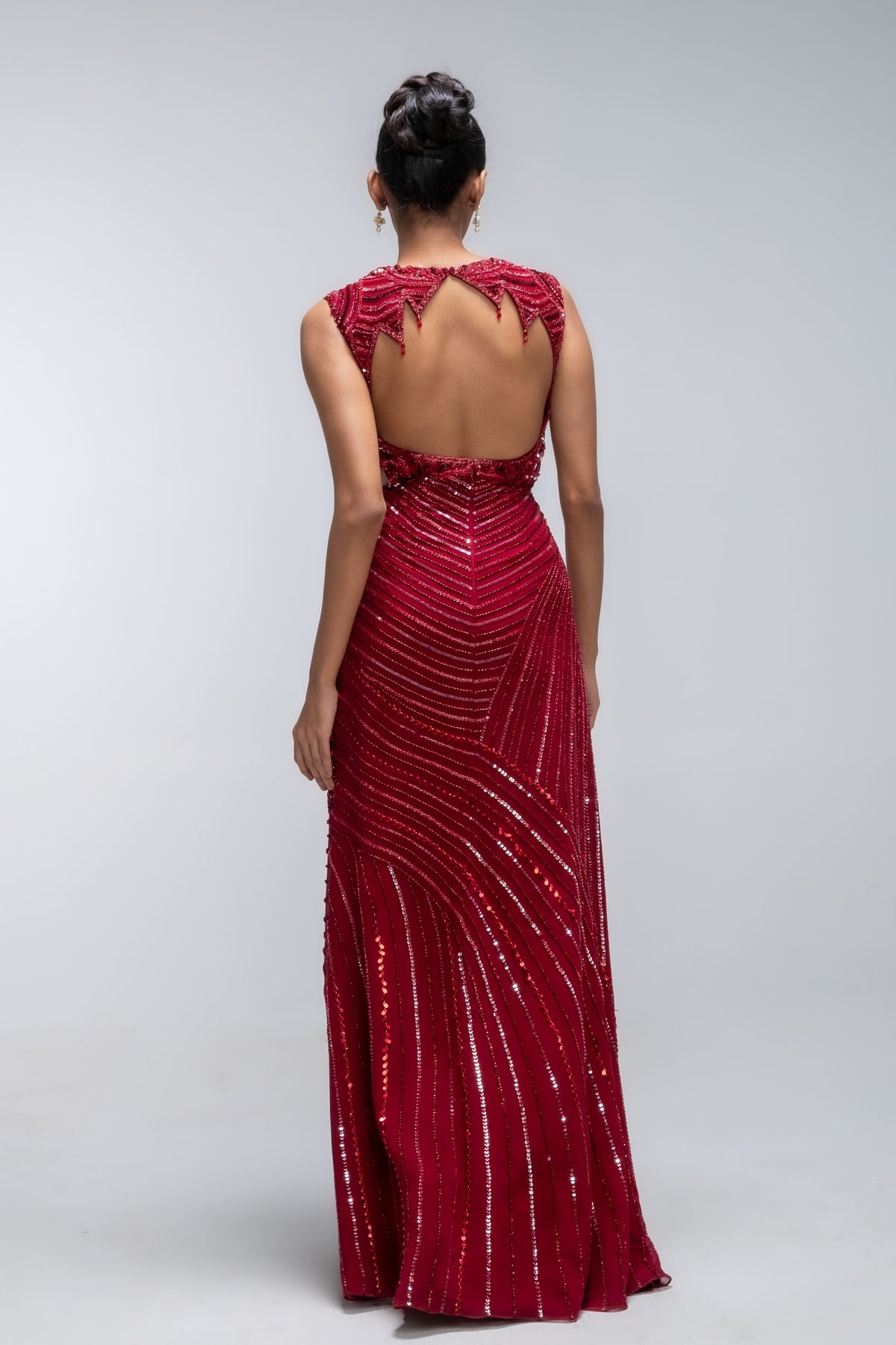 Red Reverie Reef Gown