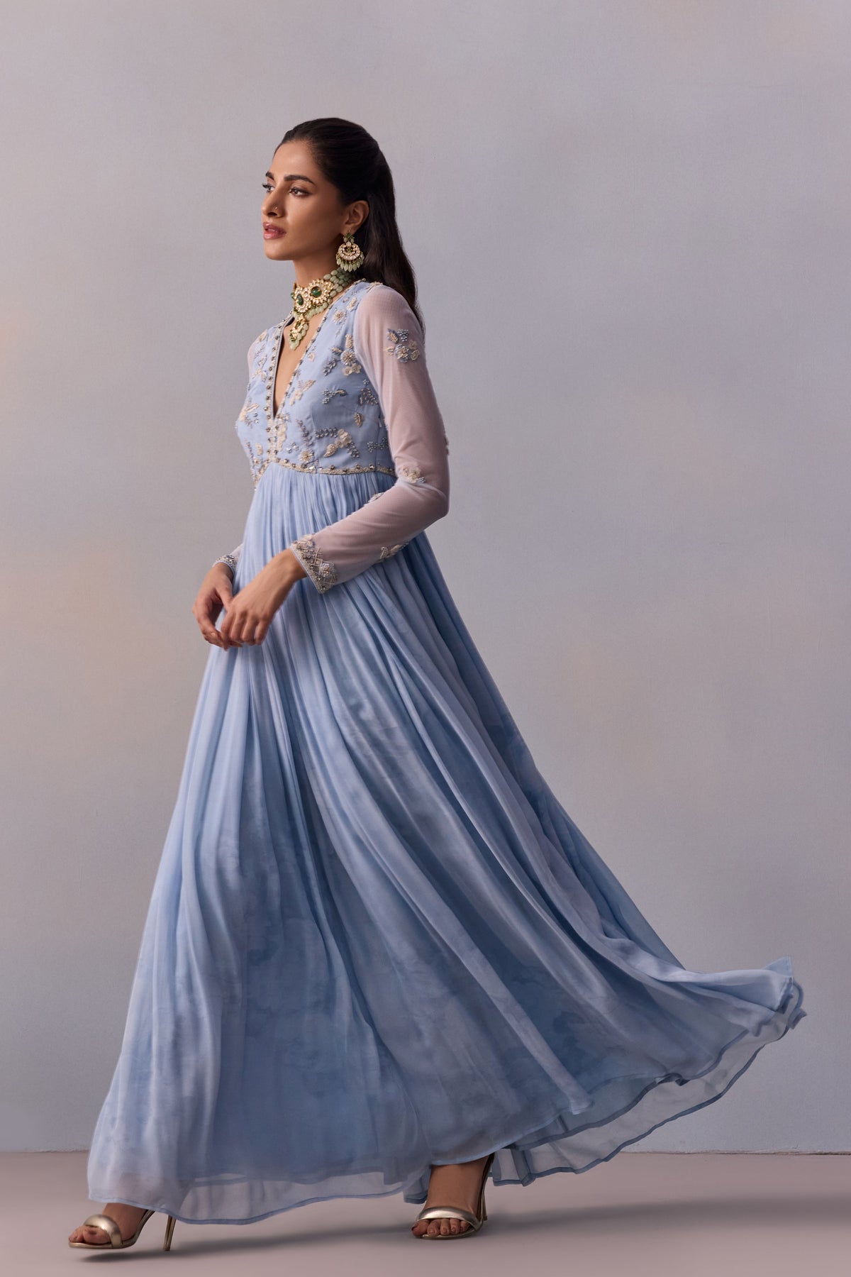 Rehmat Anarkali Set