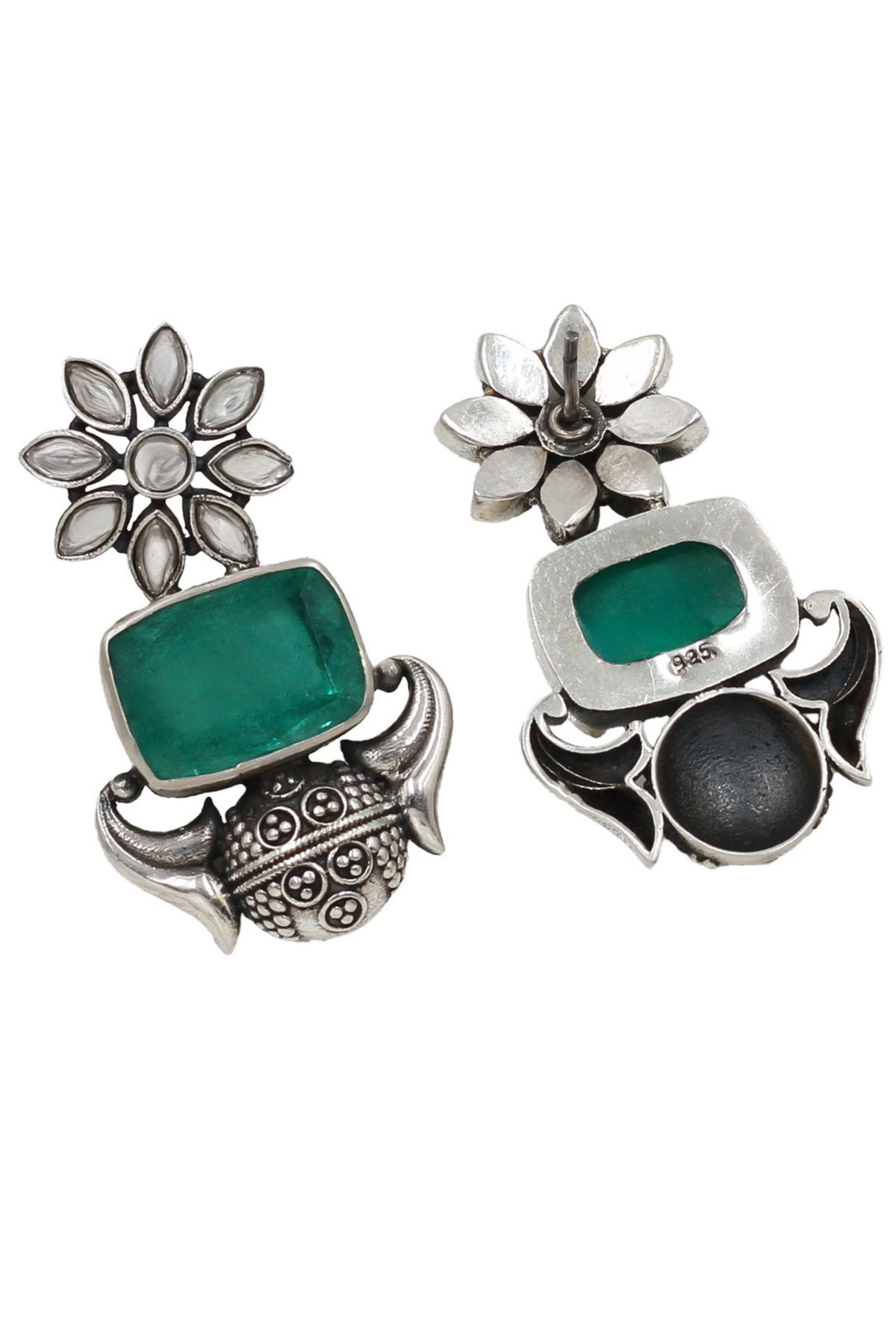 Timeless Silver Handcrafted Earrings