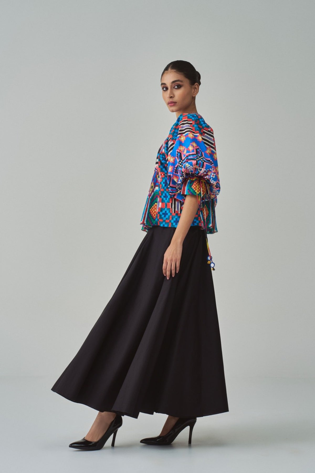 Tanya Blouse and Ria Skirt