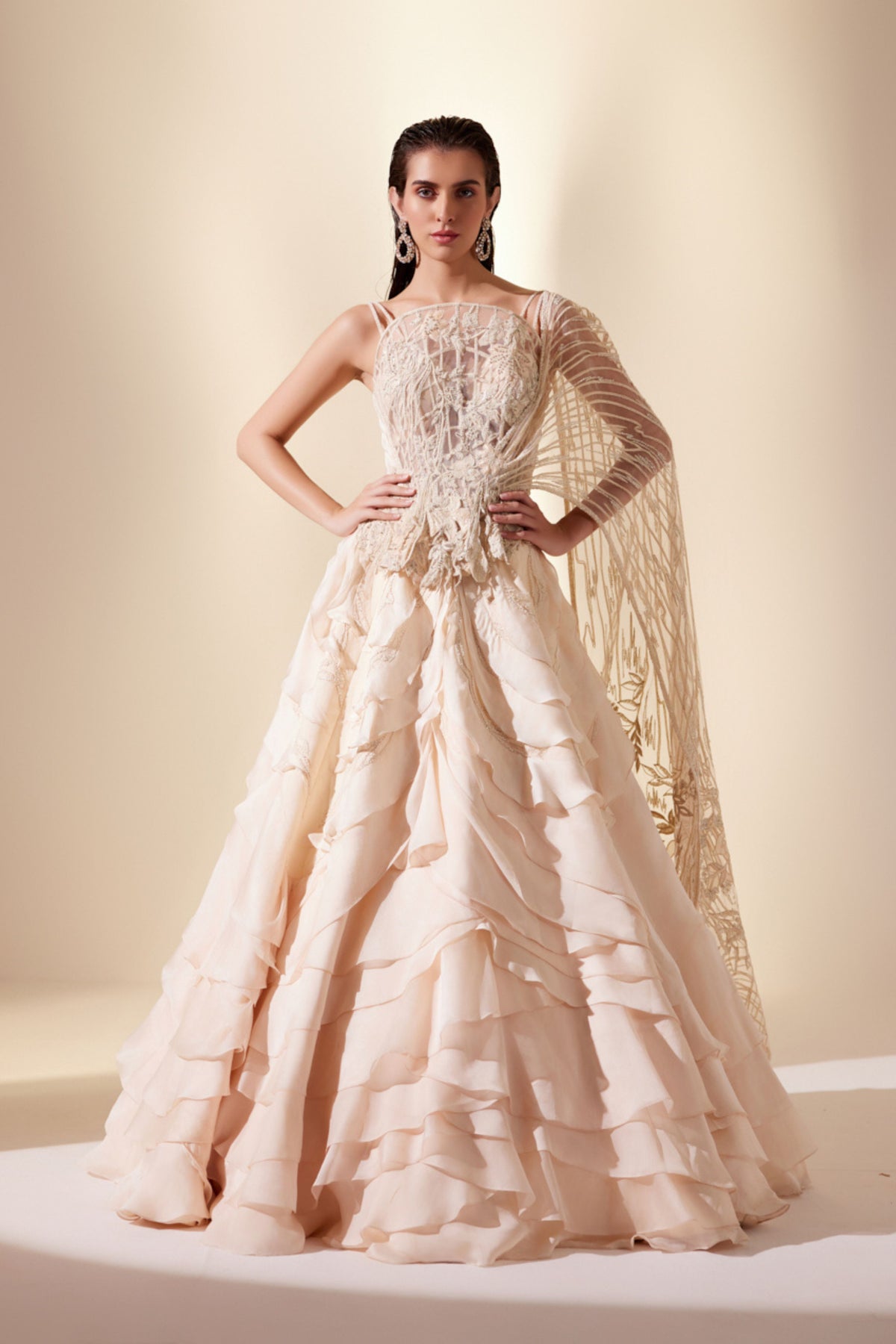 Lunar Gleam Lehenga Set