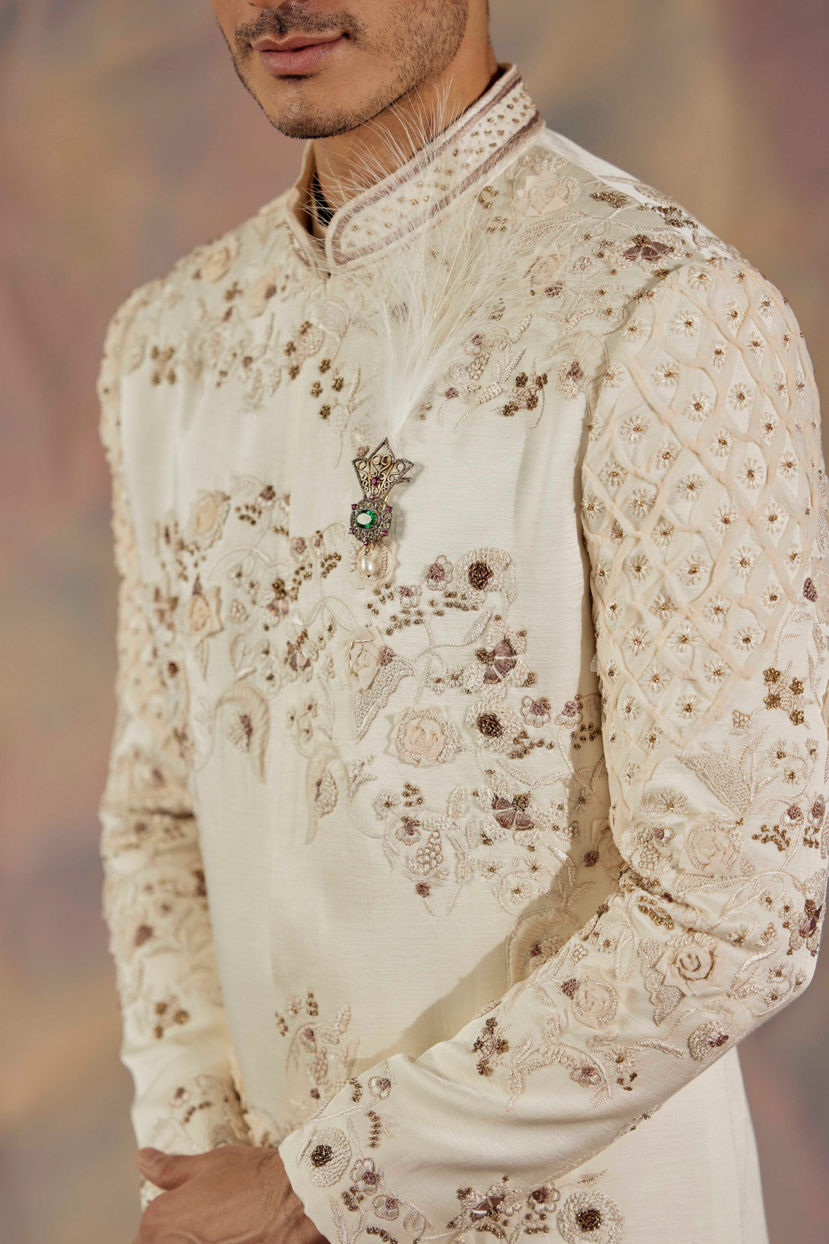 The Blond Affaire Sherwani Set