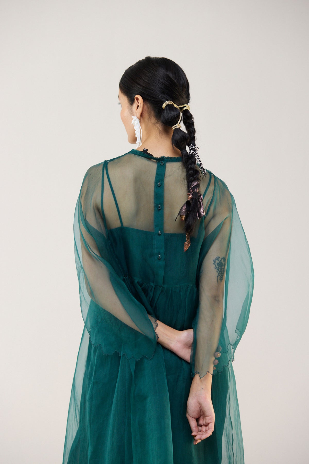 Forest Veil Midi Tunic