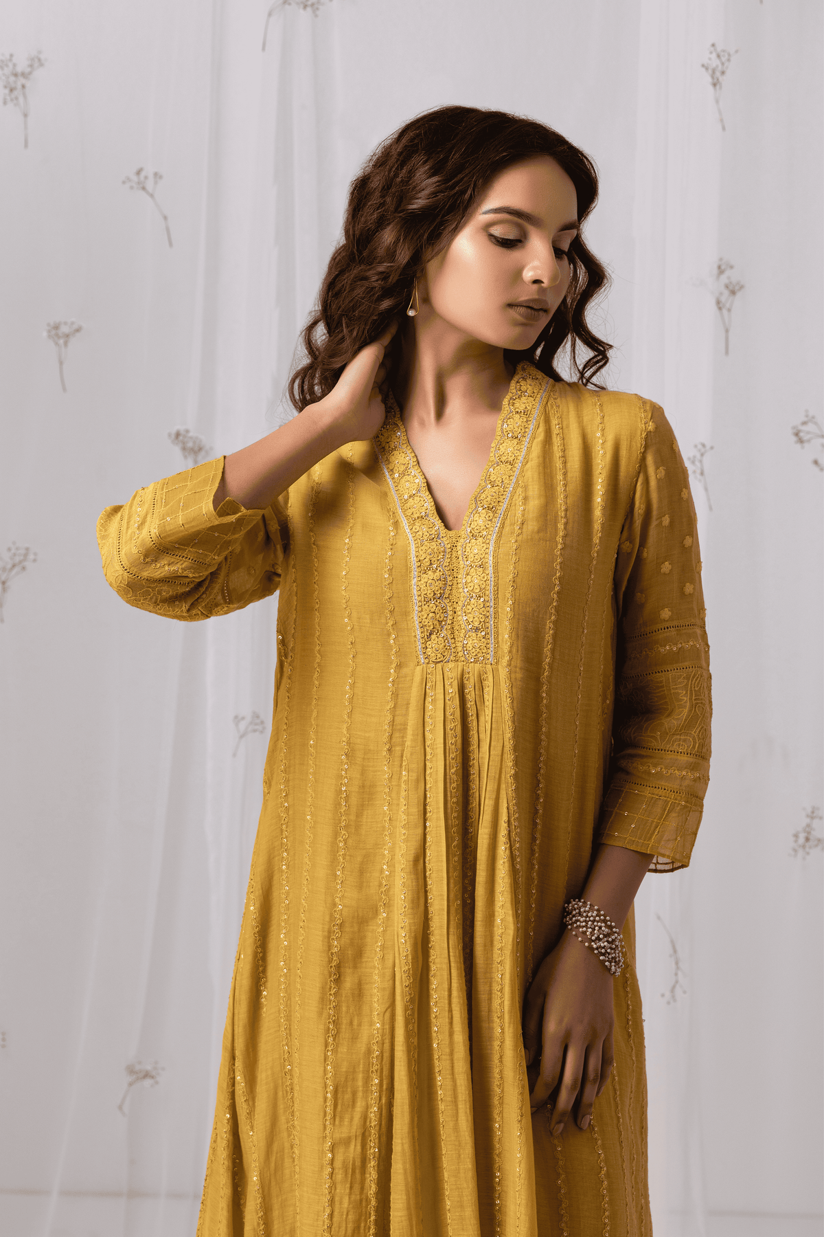 Naiad Yellow Dress
