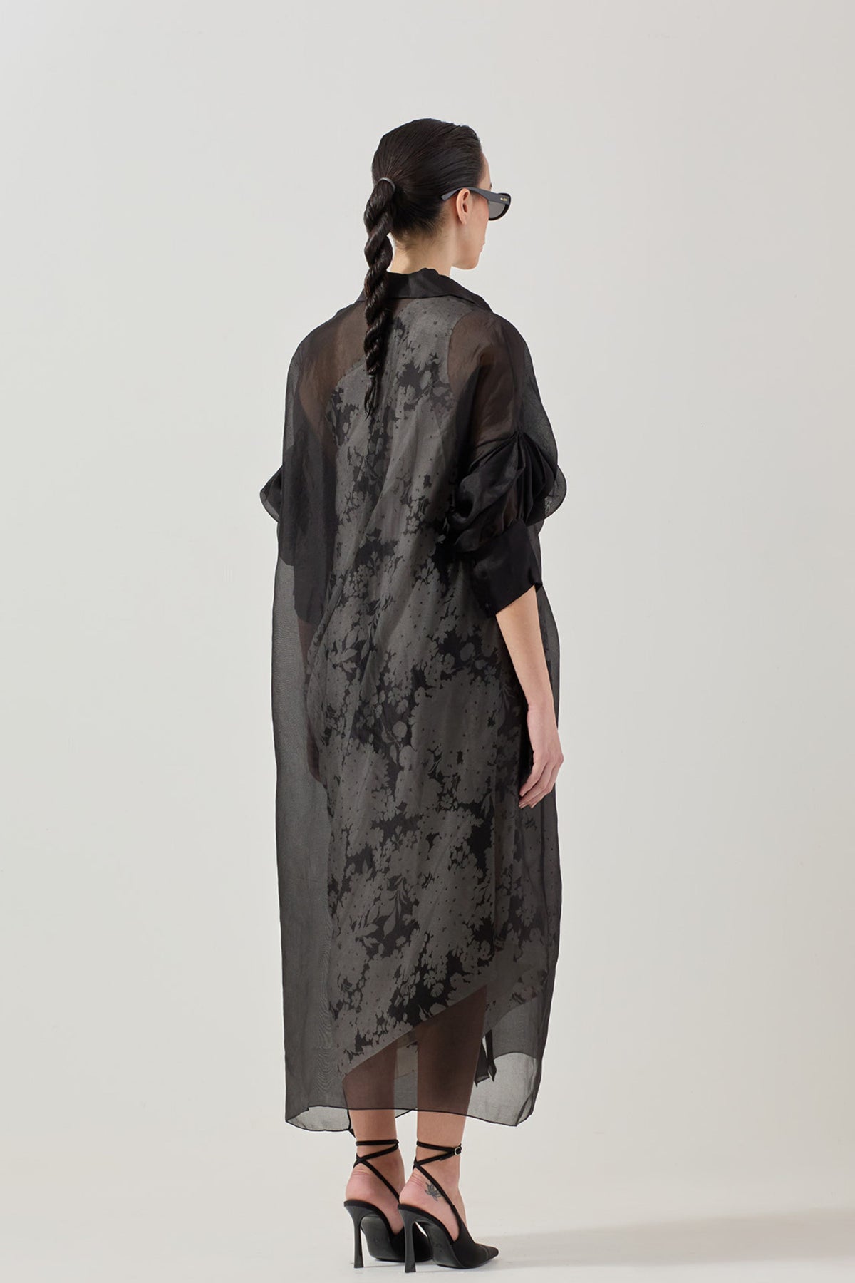 Moulin Drape Dress With Jacket