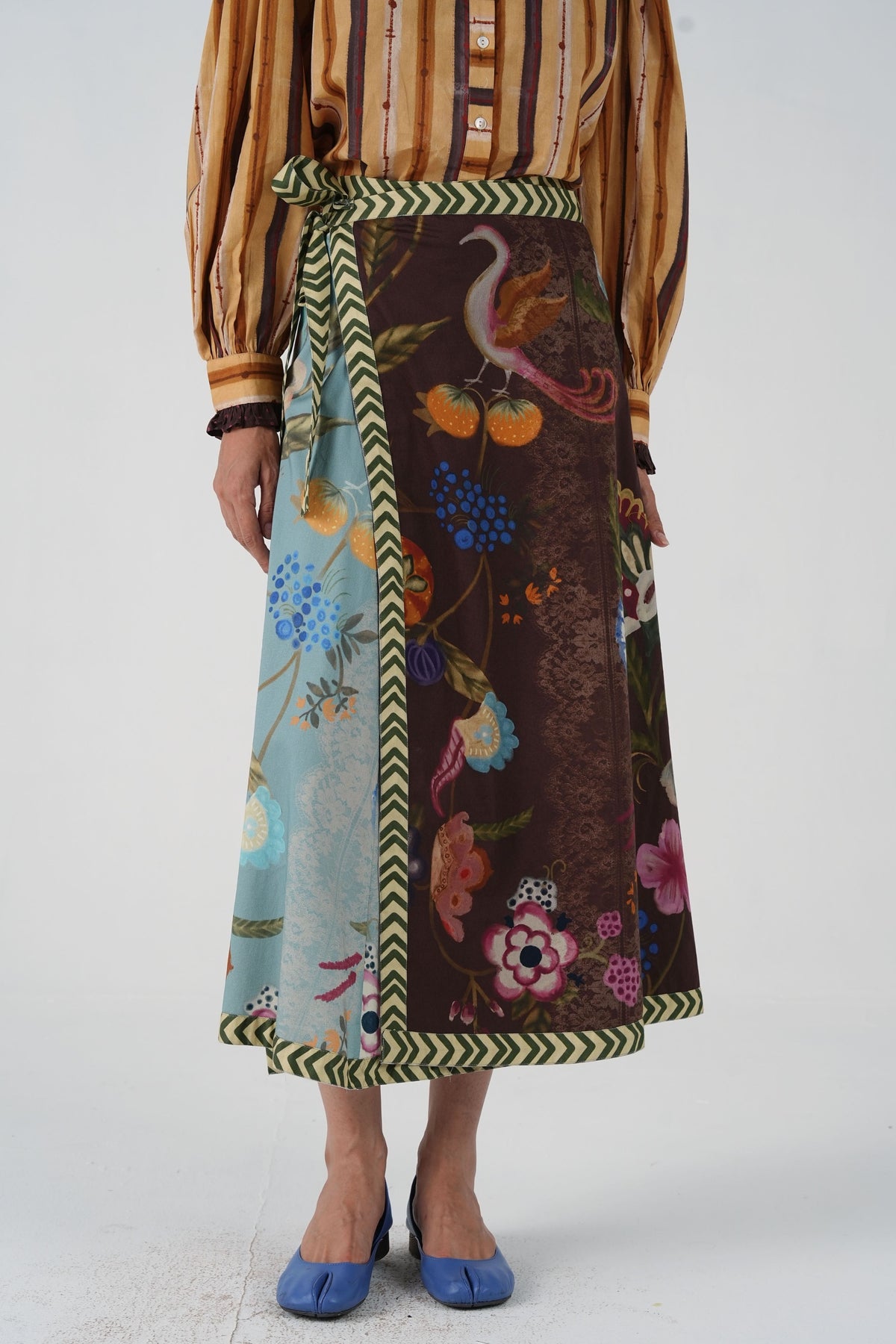 Vintage Wrap Skirt