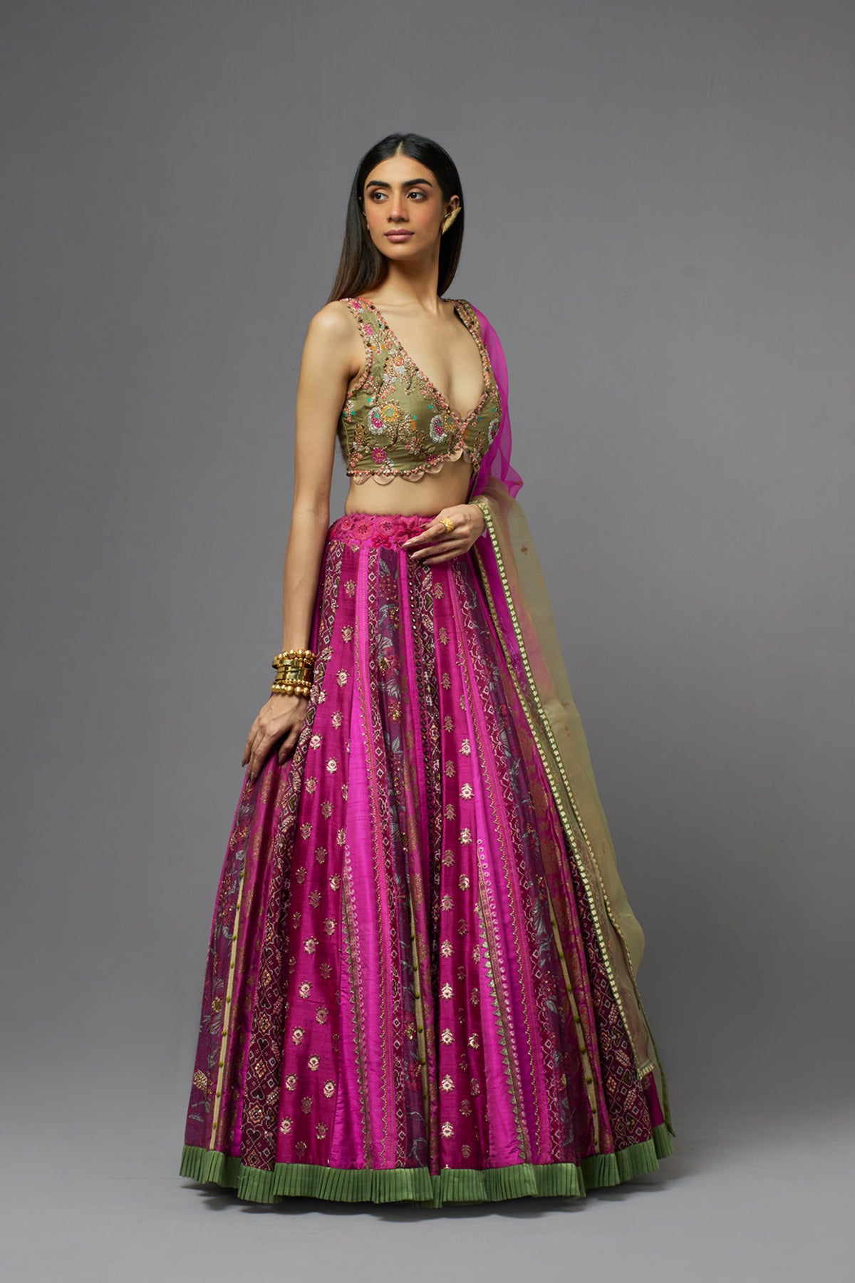 Pink Lehenga Set