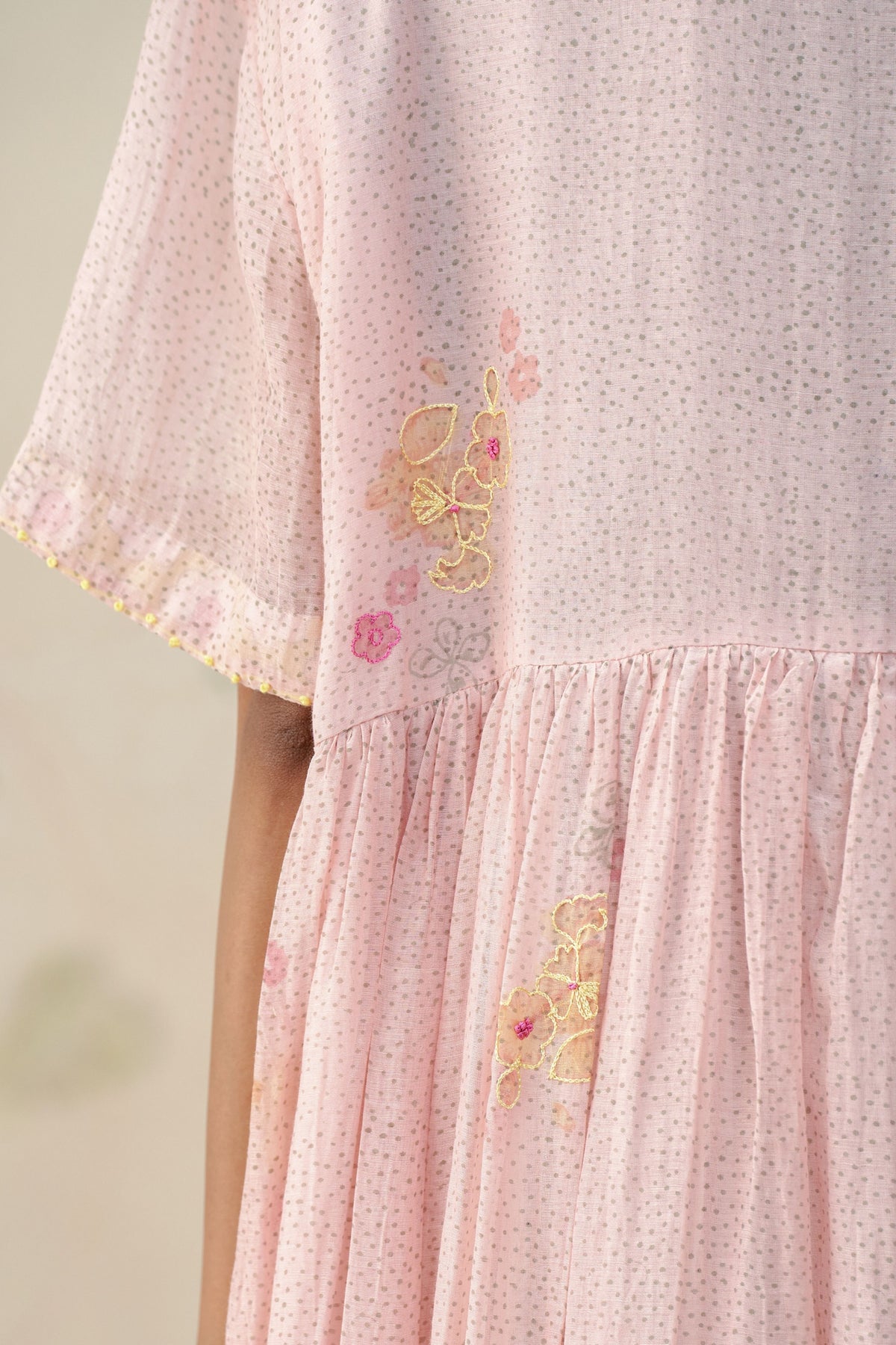 Ossé Baby Pink Dress