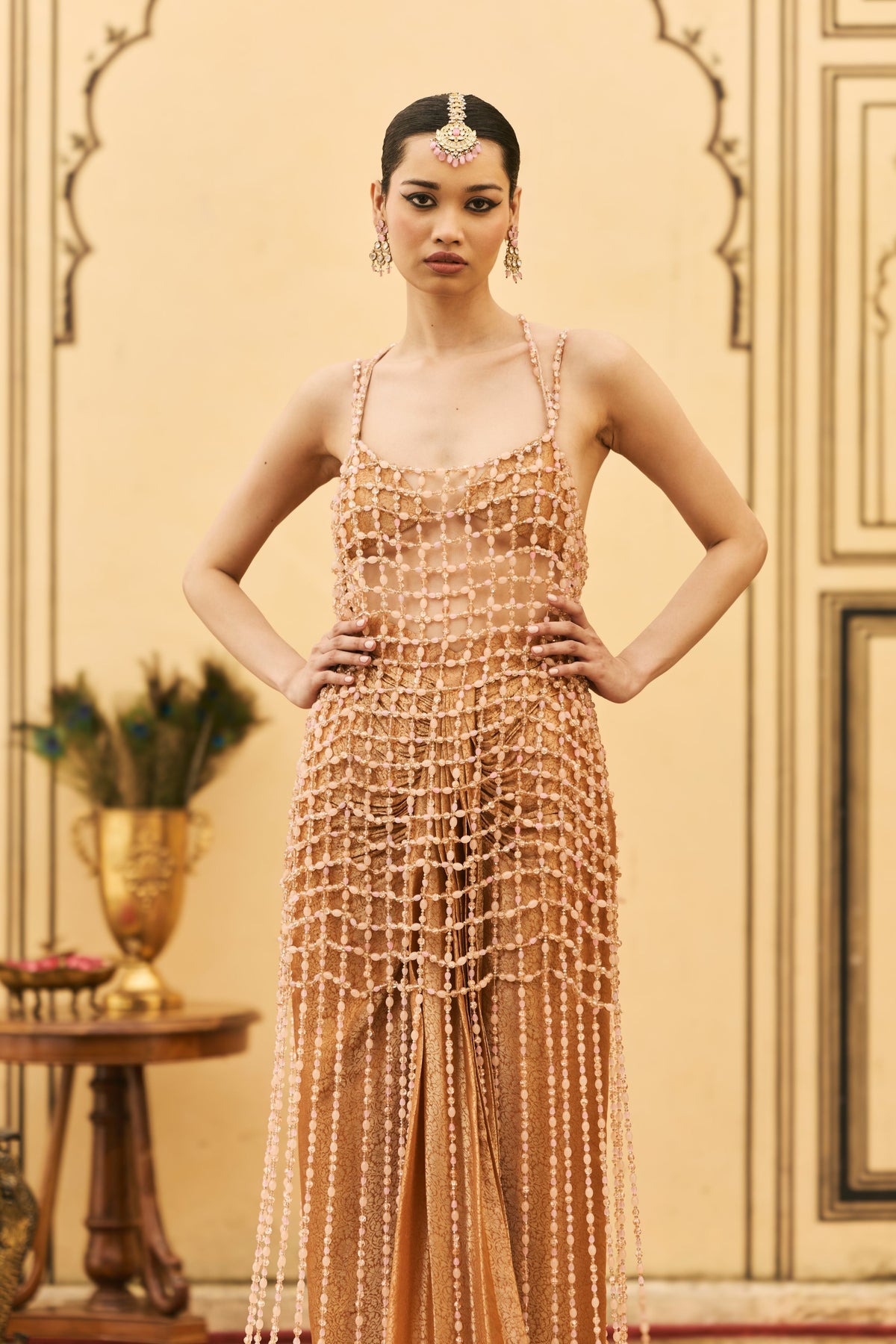 Kesari Skirt Set