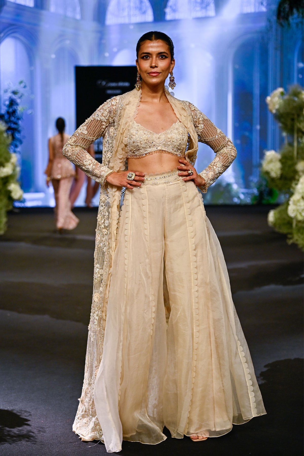 Ivory Jacket Set
