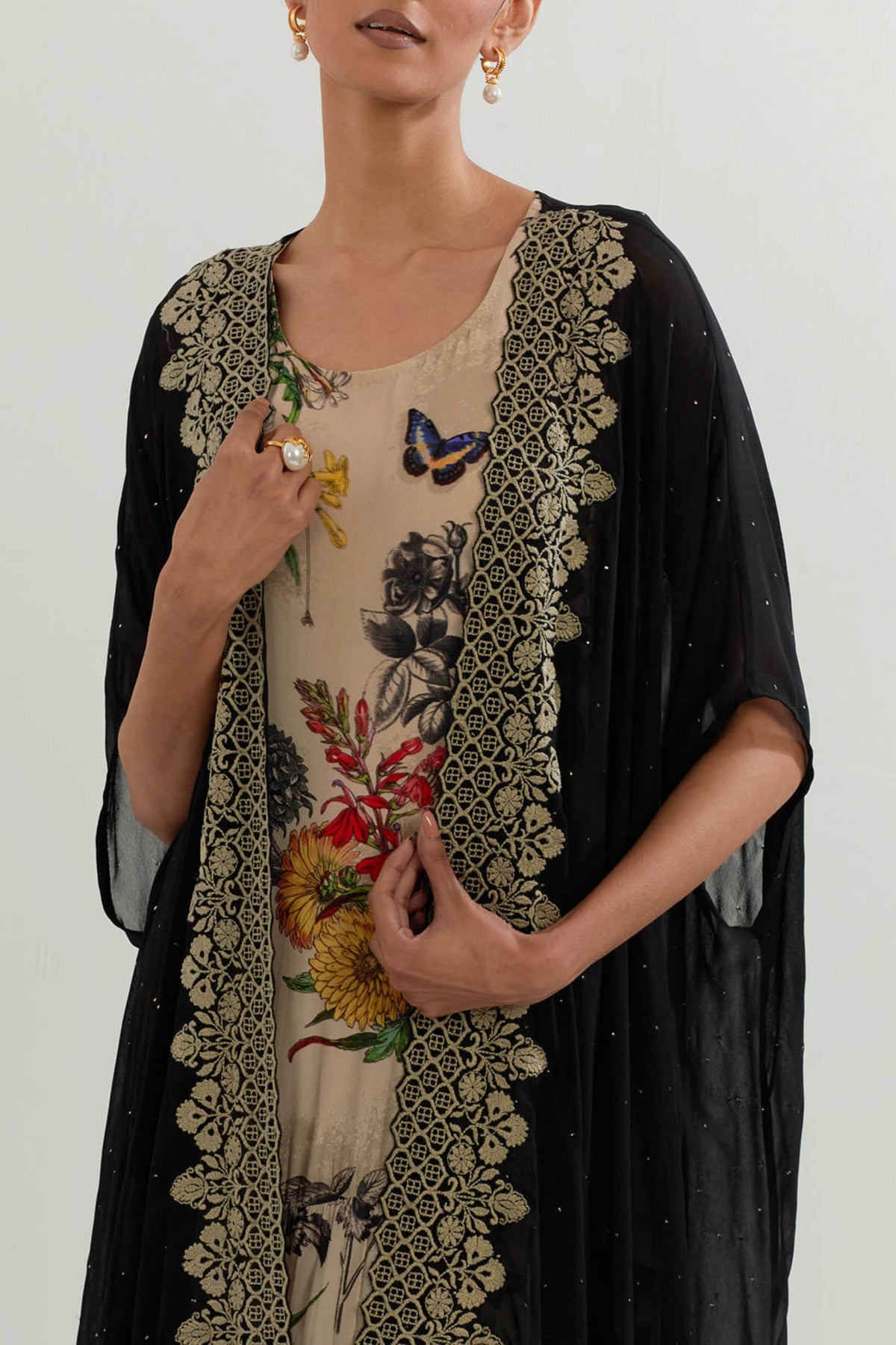 Cape With Dress