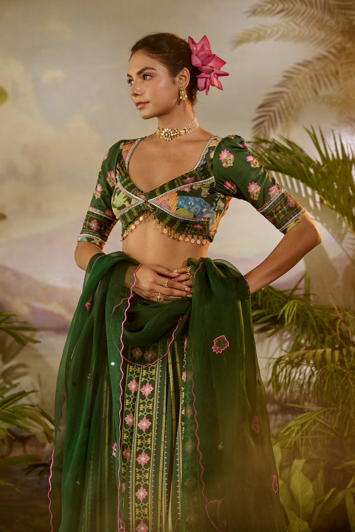 Padma Lehenga Set