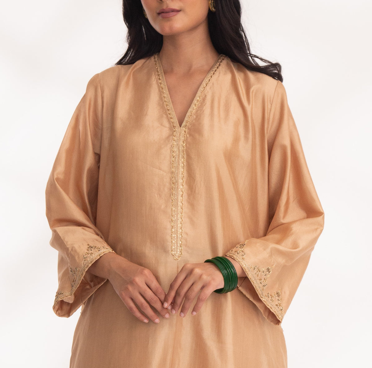 Beige Satya Kurta Set