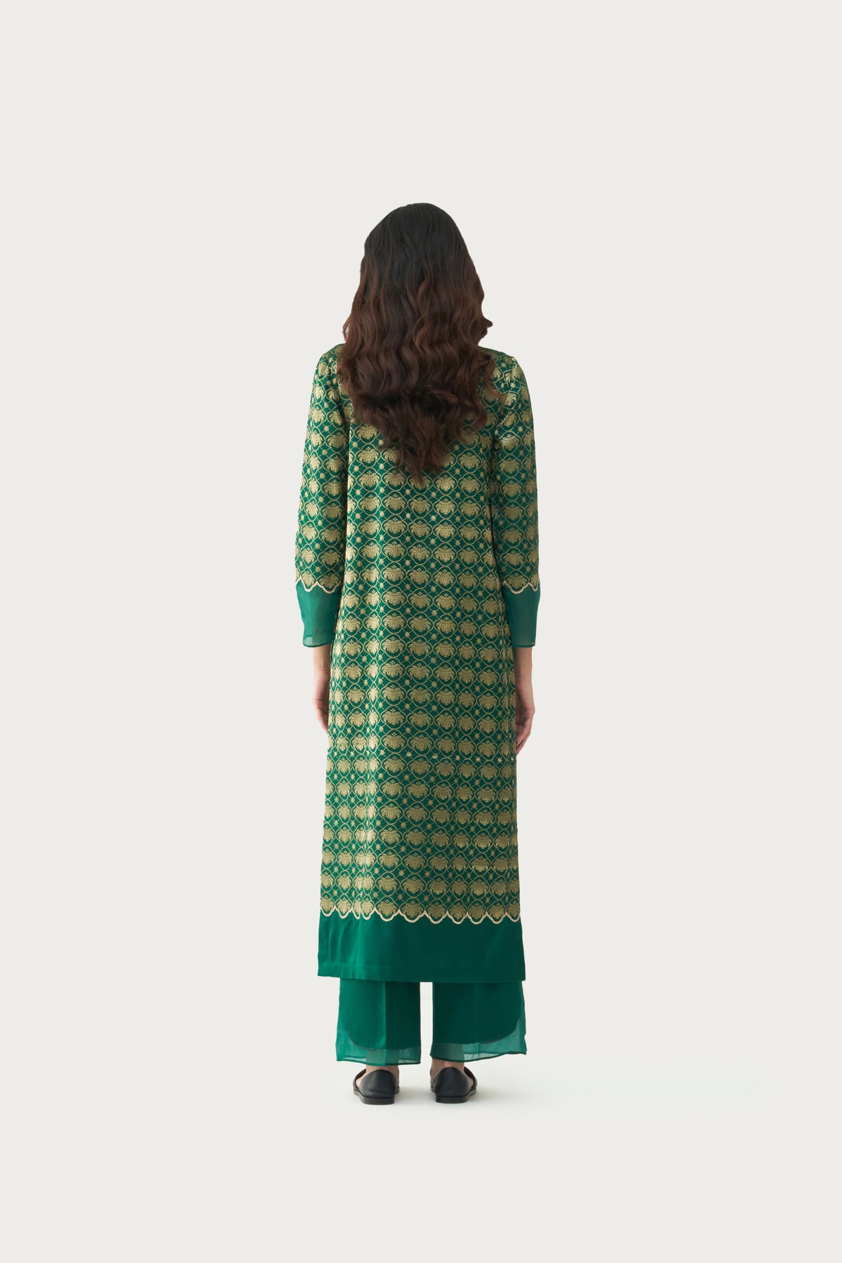 Emerald kurta pant set