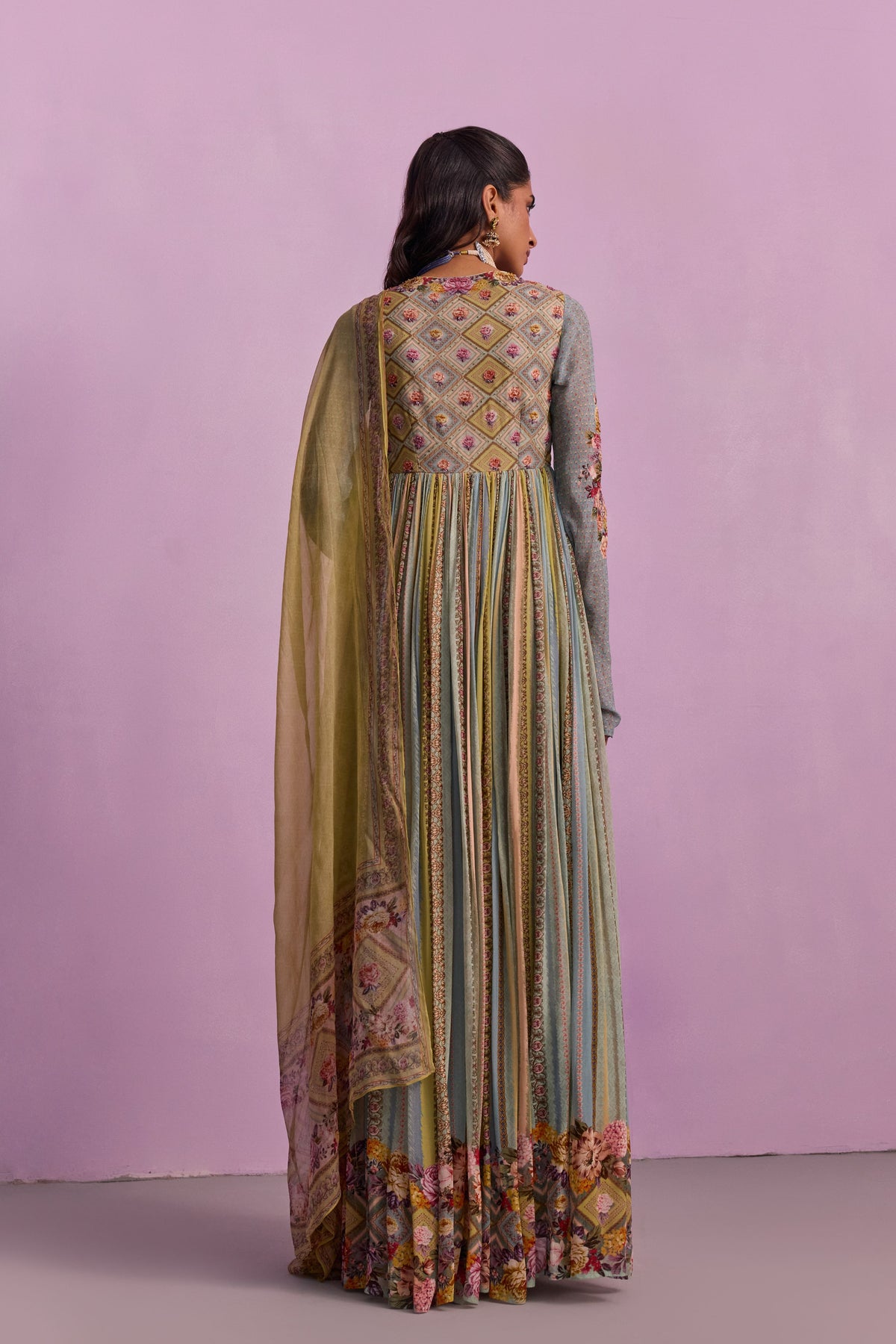 Riah Anarkali Set