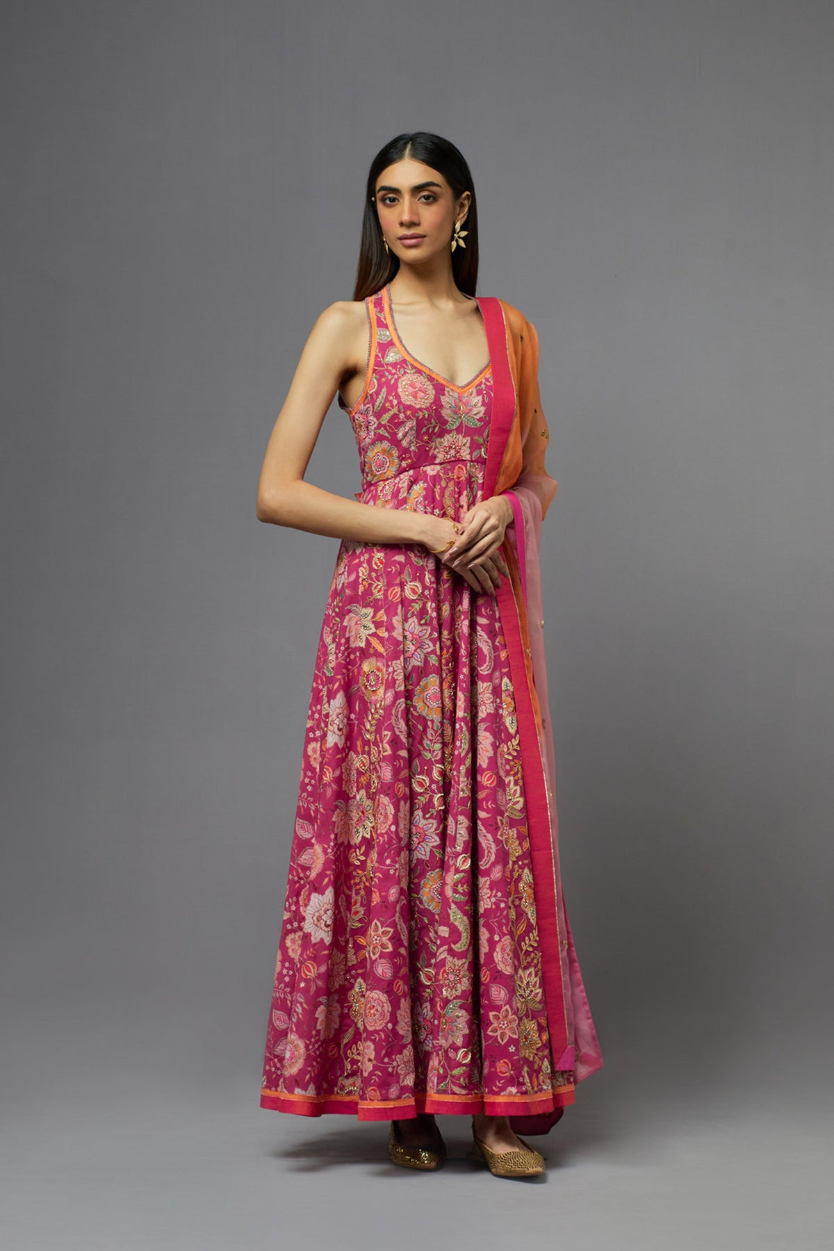 Fuchsia Kalidaar Set