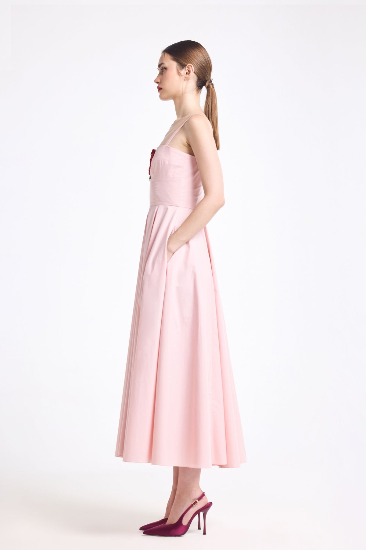 Midi With Slim Straps
