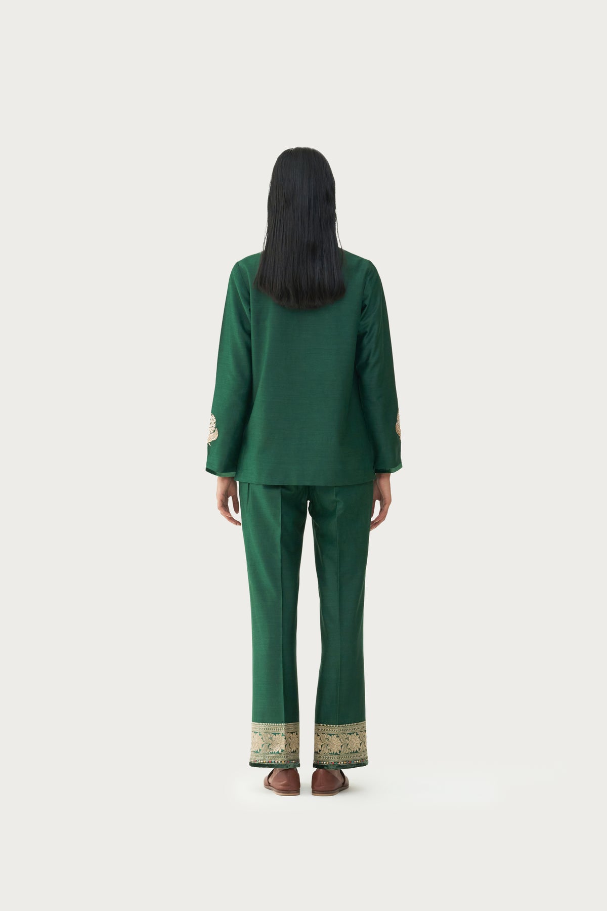 Calicut Jade short kurta pant set
