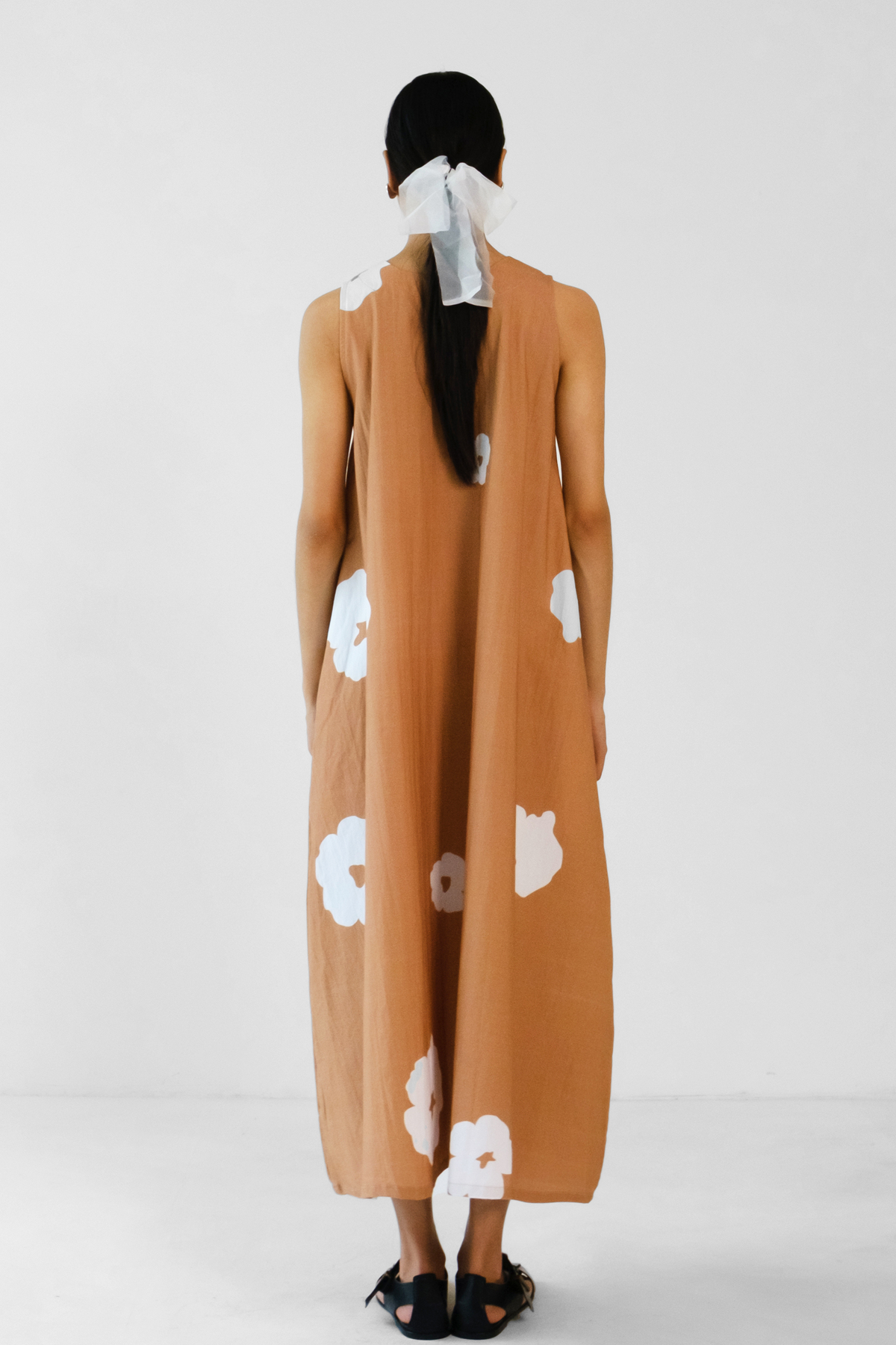Brown Poppy Dress