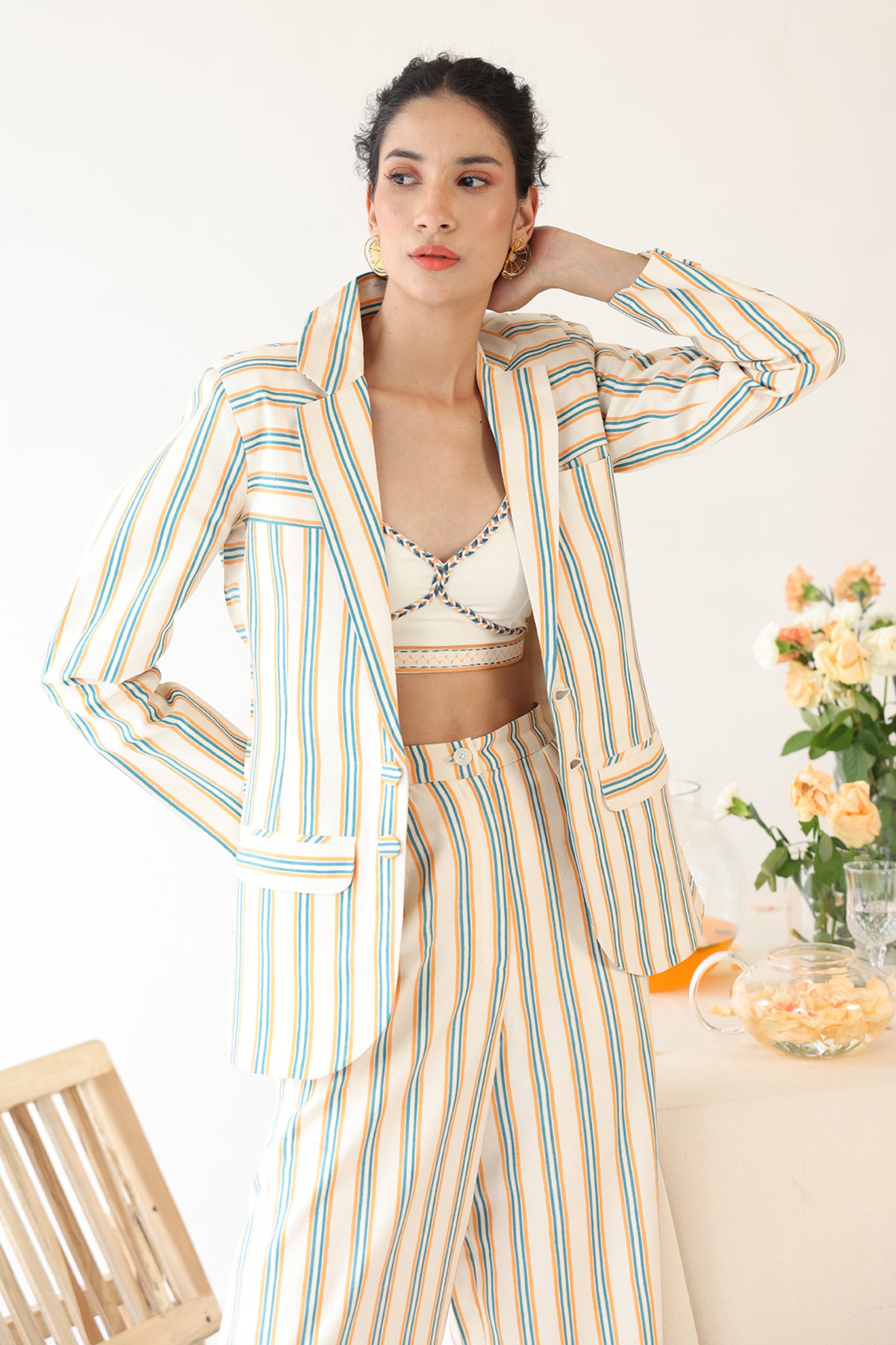 Halo Blazer Set