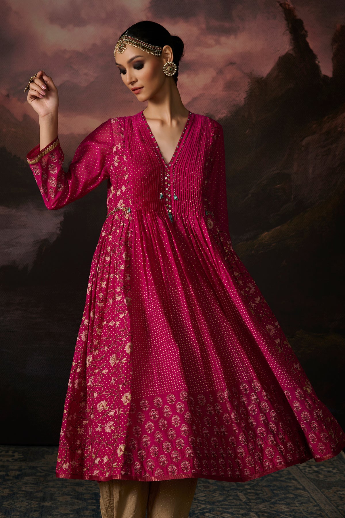 Zoya Anarkali Set