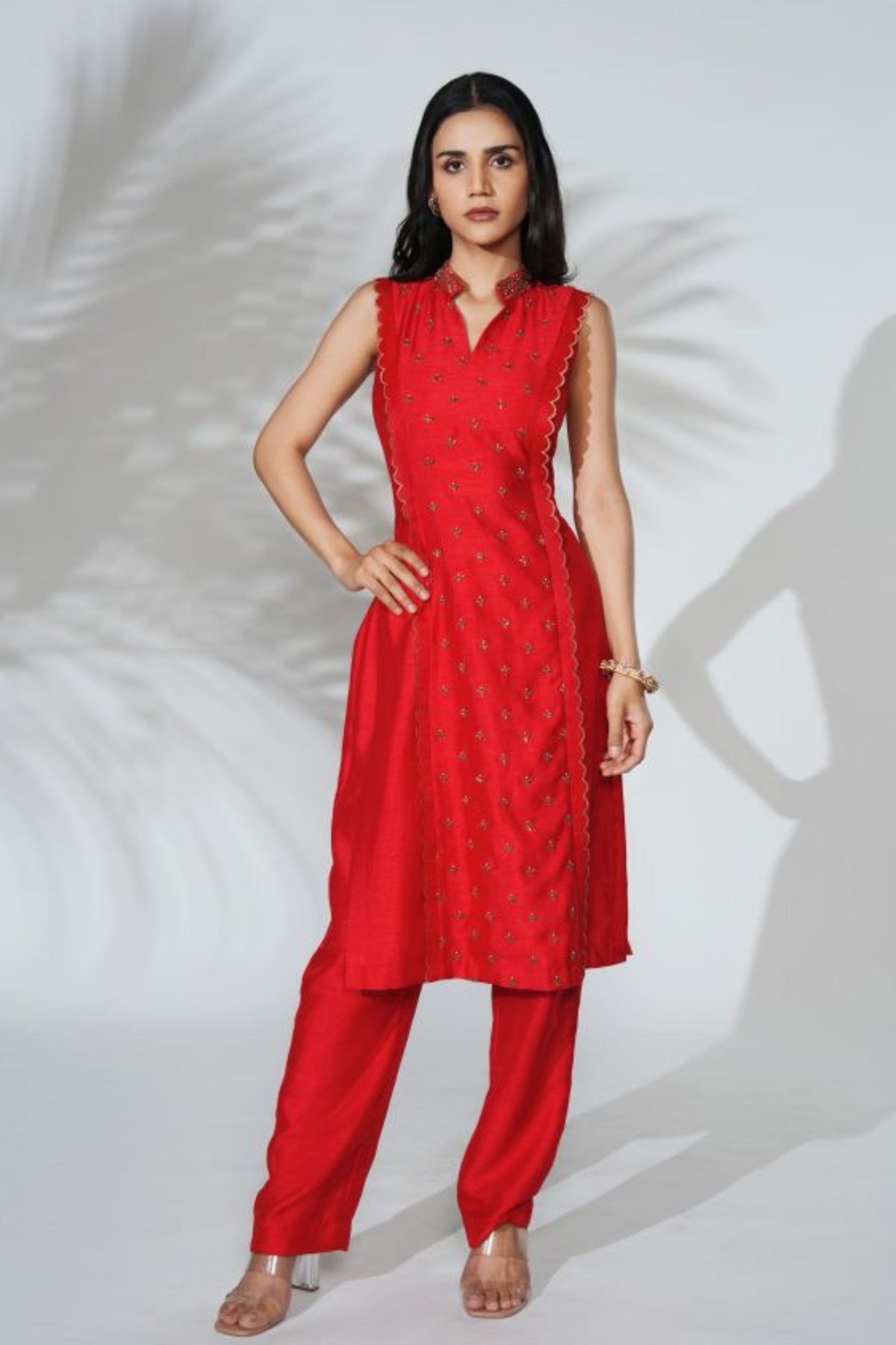 Laal Kurta Set