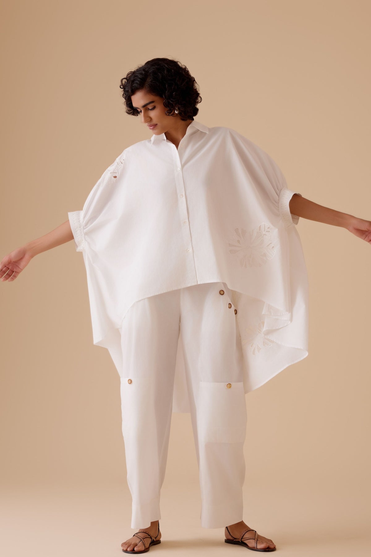 White Manya Kaftan