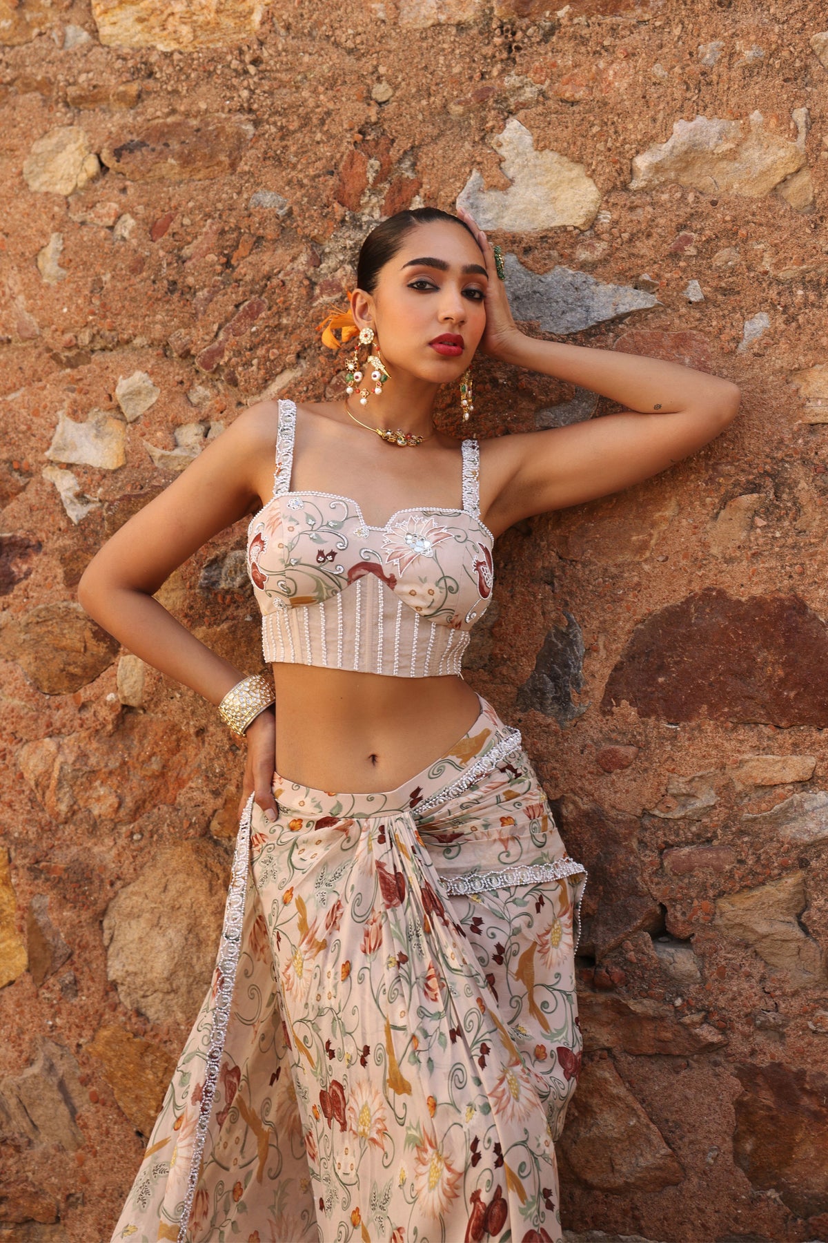 Misha Co-ordinated Set in Blush Pink