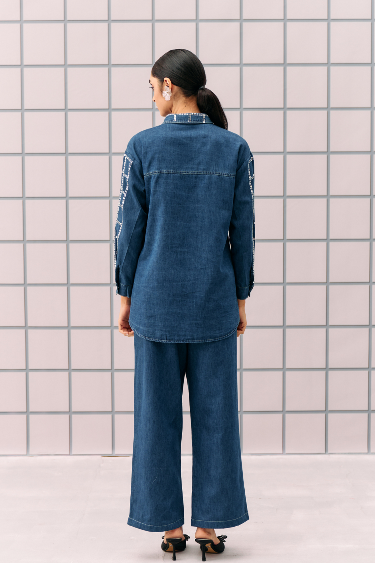 Dark Blue Aim Co-ord Set