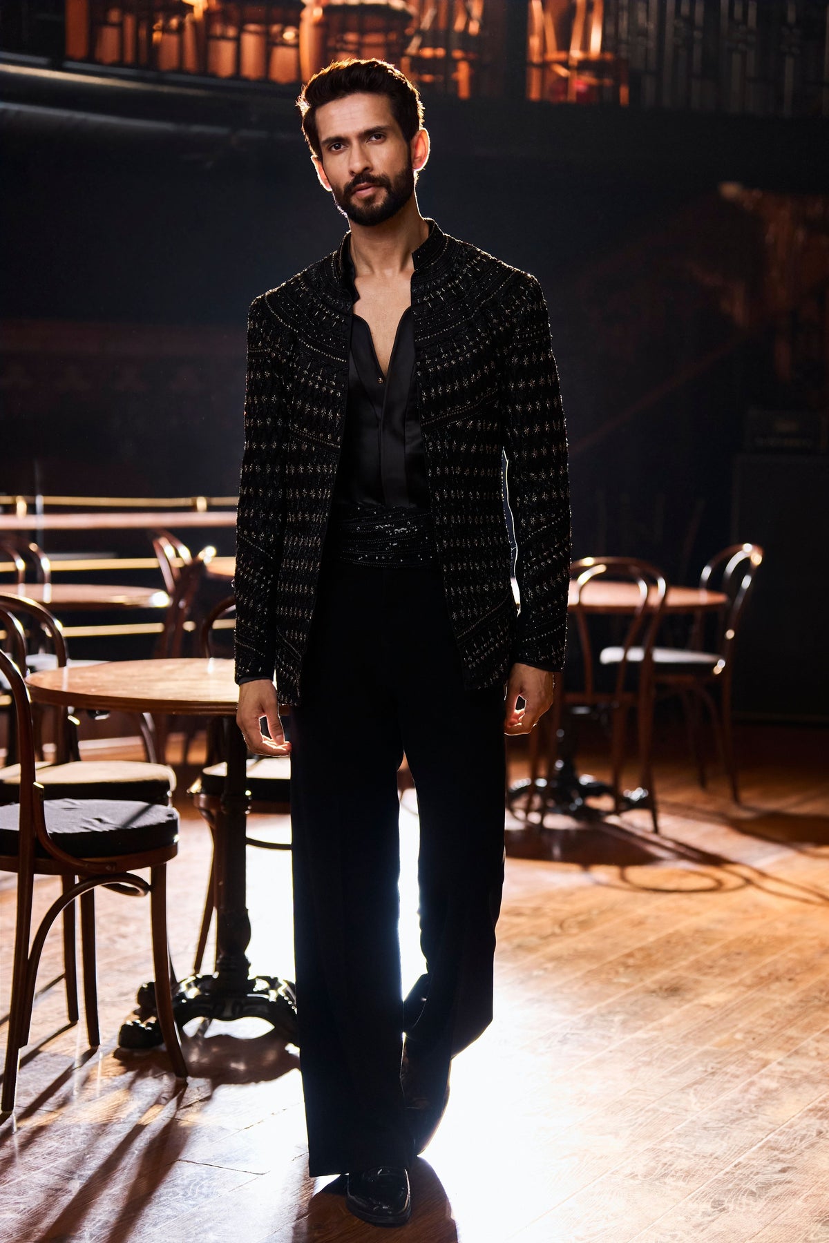 Nero Jacket Set