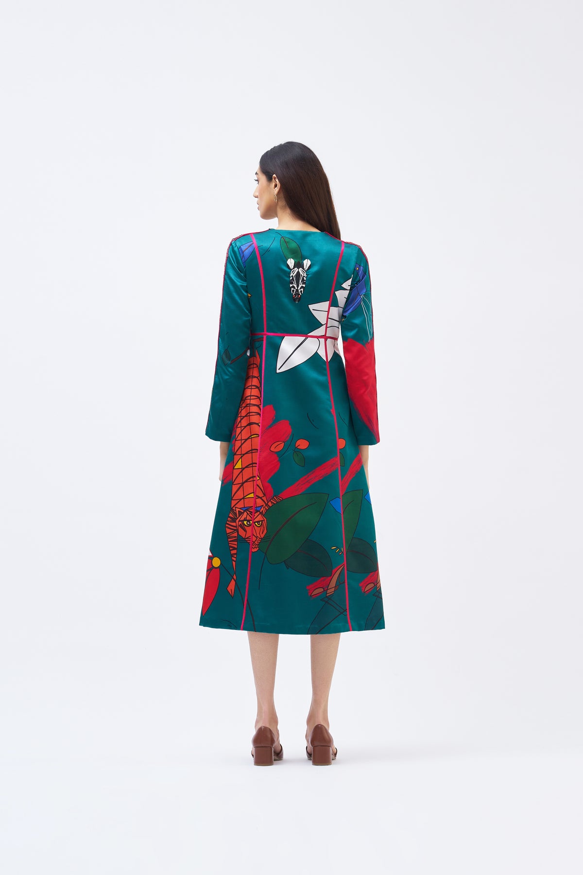 Kaya&#39;s Habitat Emerald  Dress