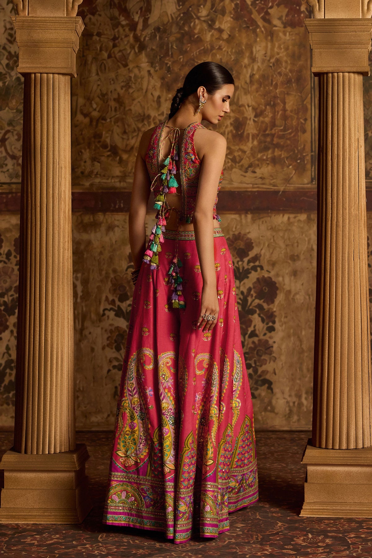 Akshara Sharara Set