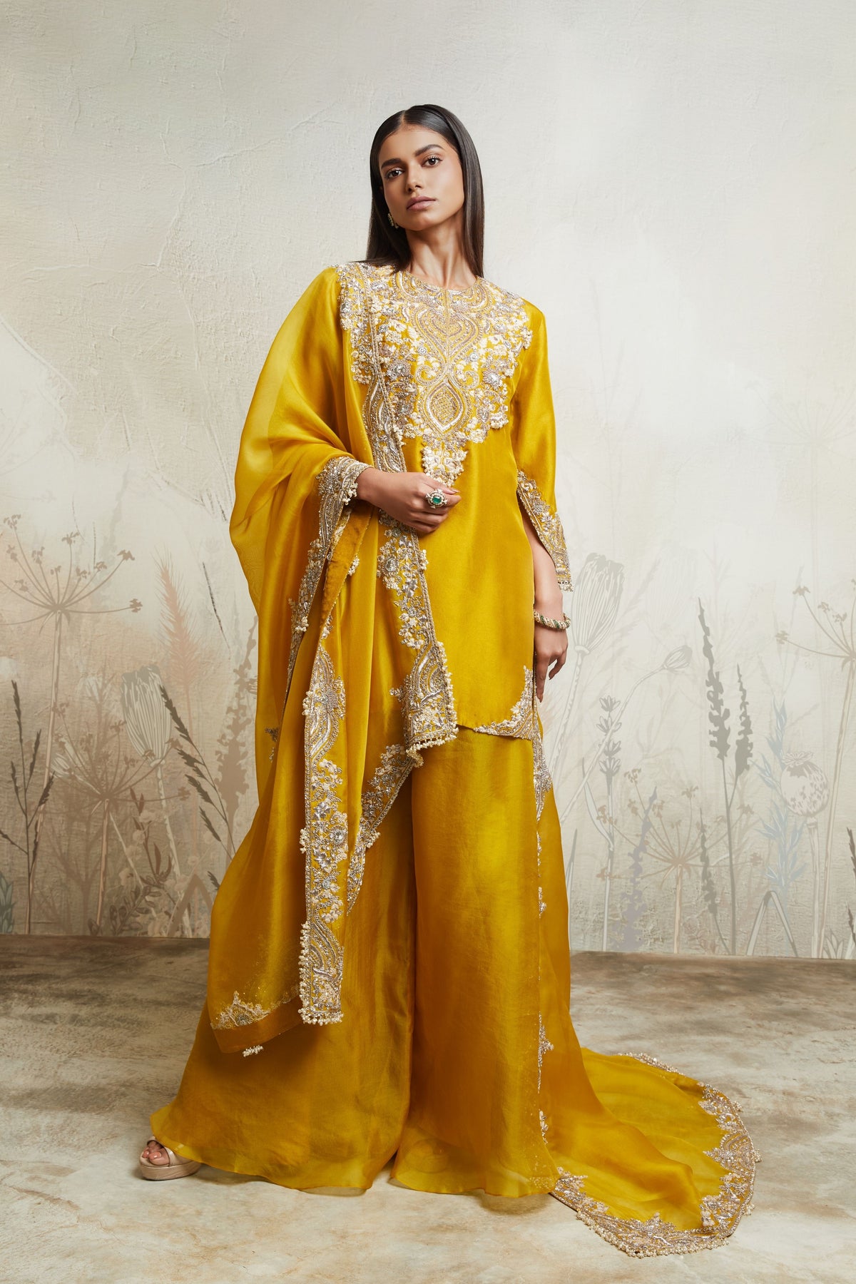 Mustard Maal Suit