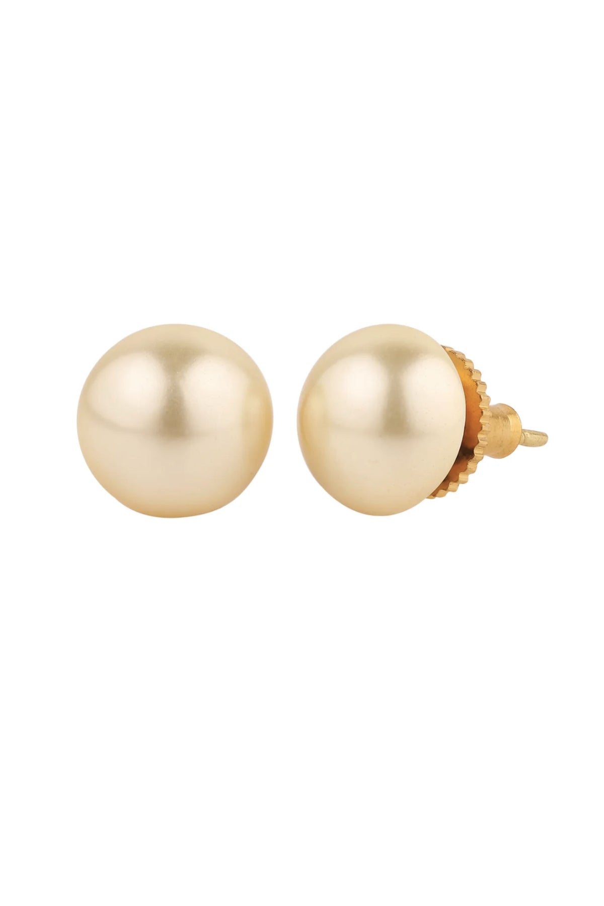 Golden 10mm Studs Earring