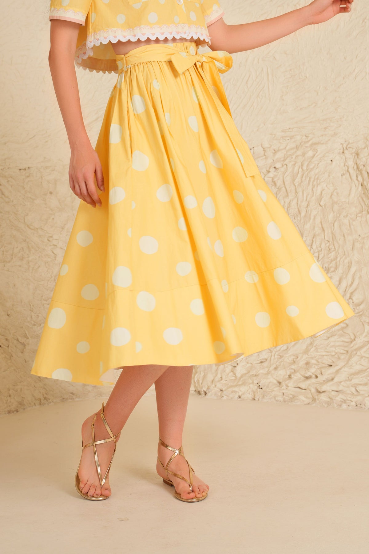 Lemon Sorbet Skirt Set