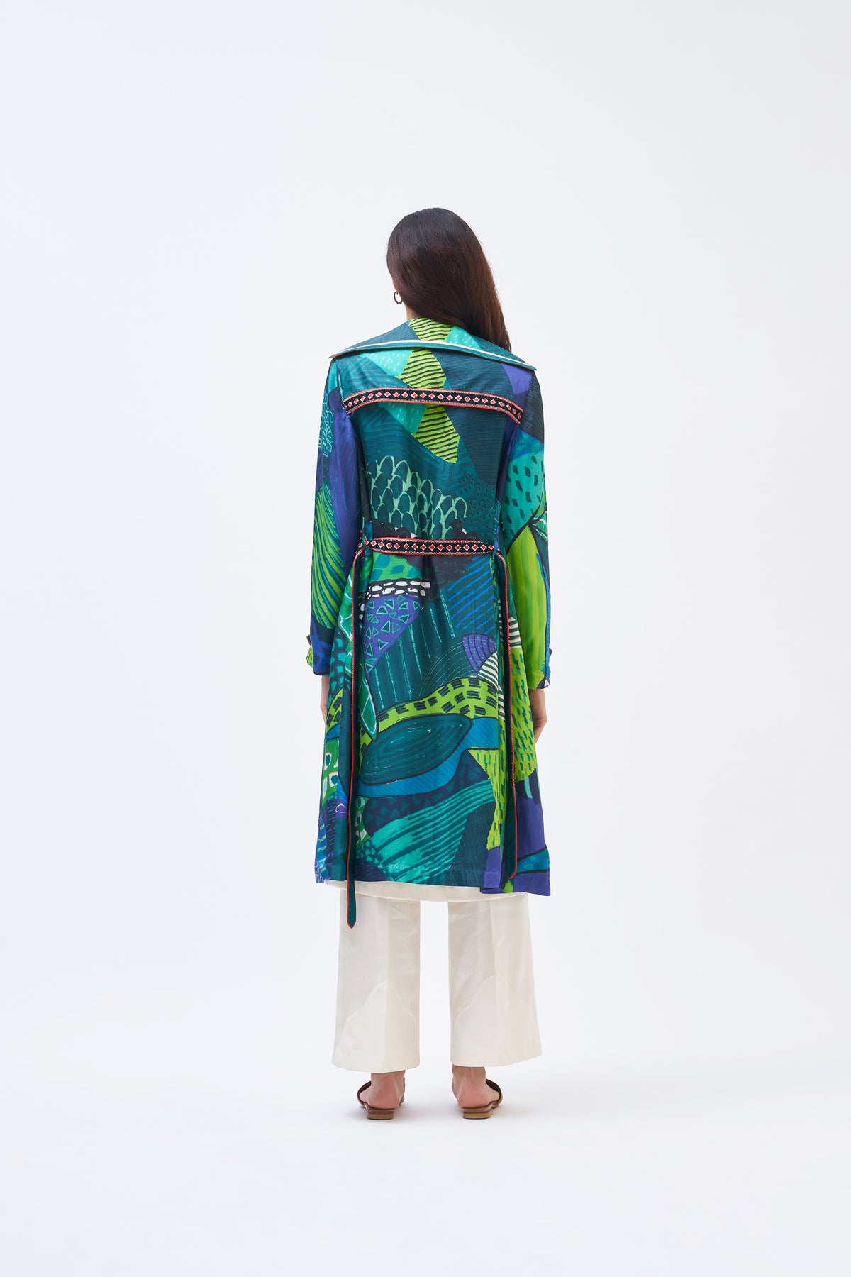Forest Green Trench Jacket