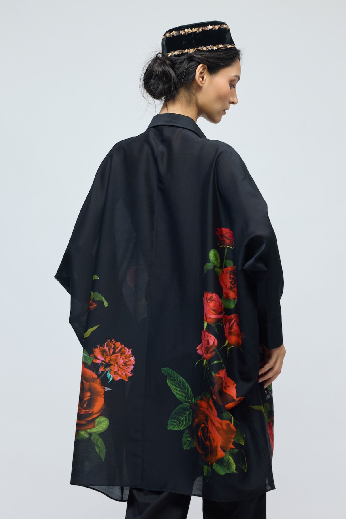 Chanderi Floral Tunic