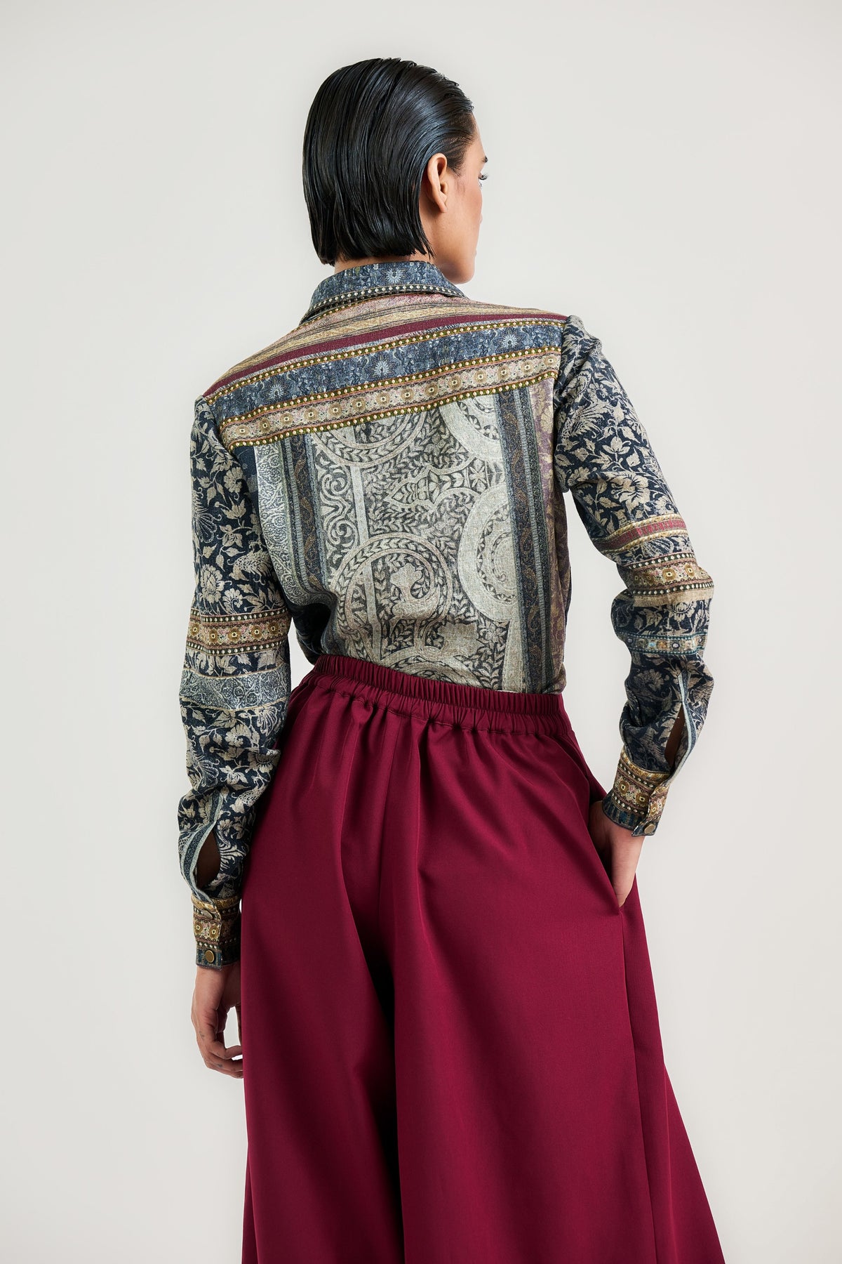 The Jamawar Collage Shirt